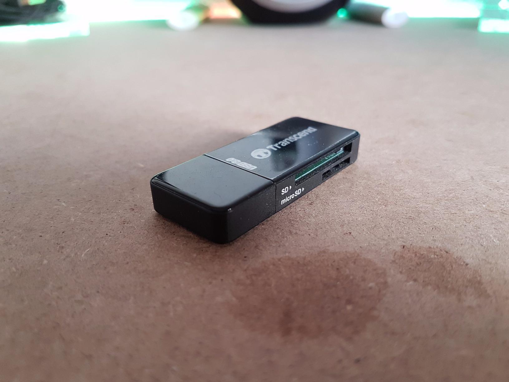 TRANSCEND TS-RDF5R Transcend card reader USB 3.1 Gen 1 SD/microSD pink