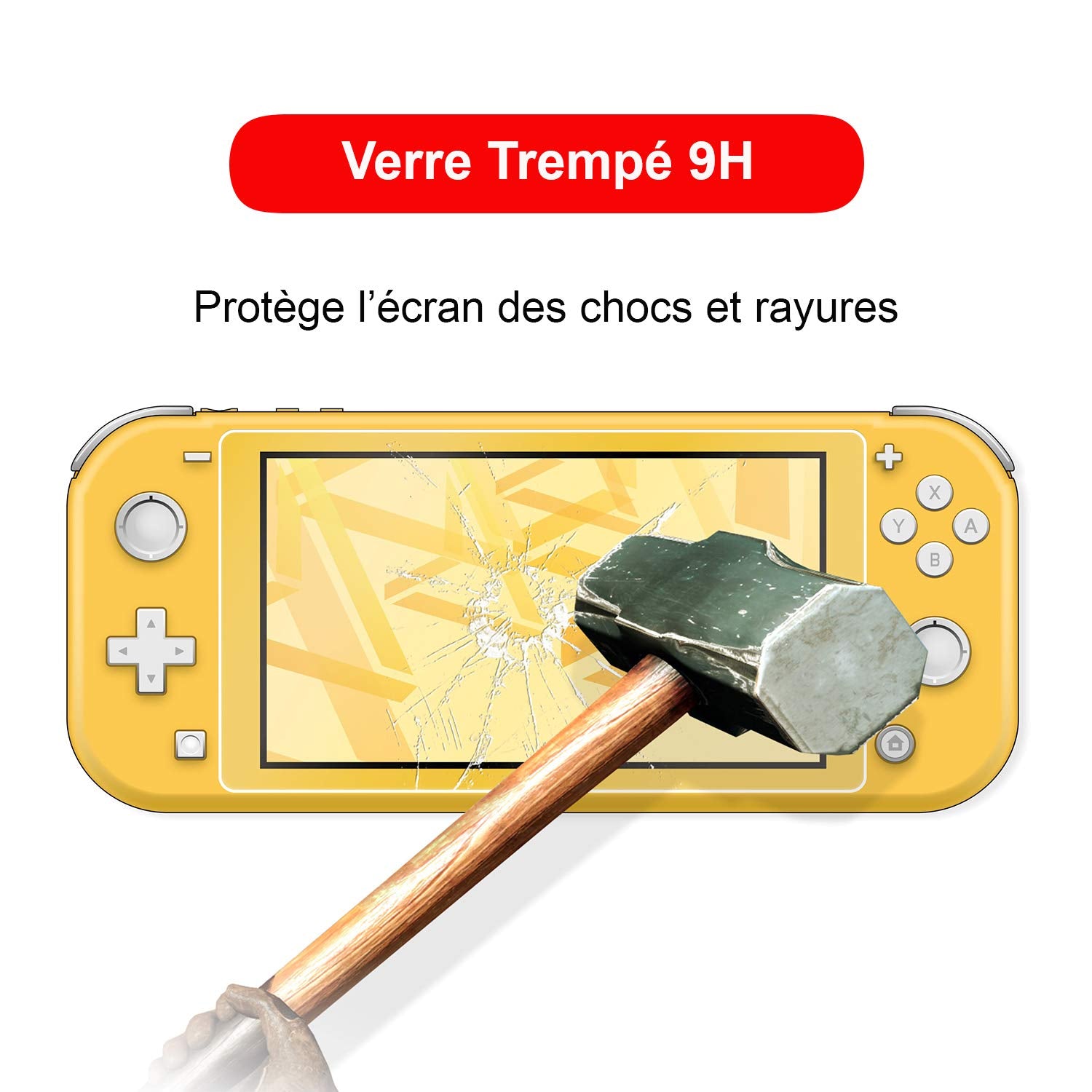 LEXIP X STEELPLAY Verre Protection Ecran Trempe 9H SWITCH Lite