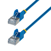 15cm Black Ultra Slim CAT6a Cable