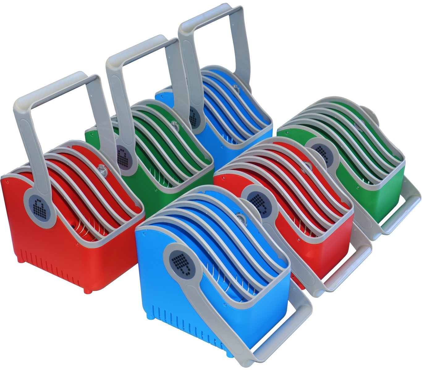 LOCKNCHARGE LOT DE 6 PETITS PANIERS (<11")