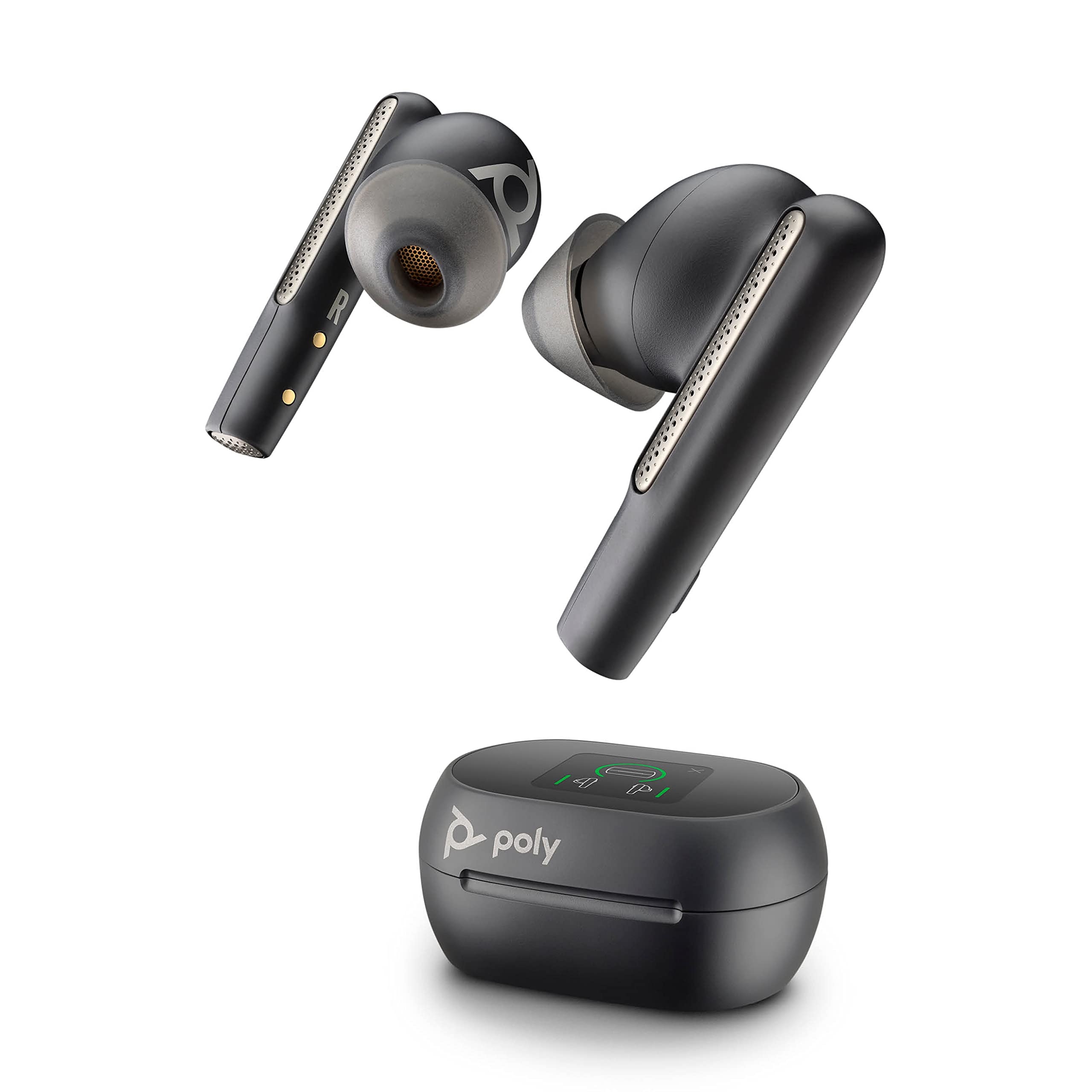 POLY Voyager Free 60+ UC écouteur+boite tactile Noir USB-A