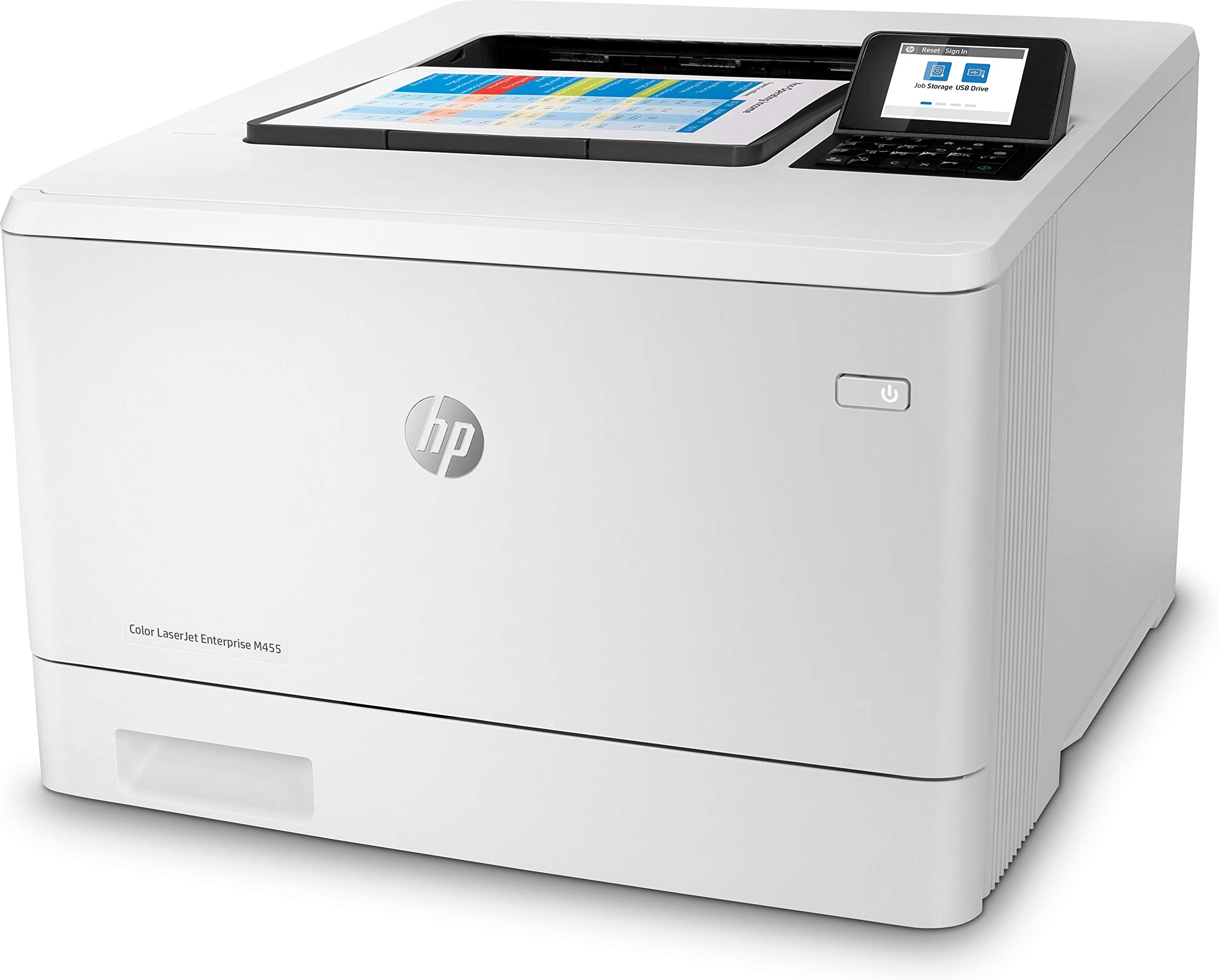 HP Color LaserJet Enterprise M455dn Printer colour Duplex laser A4 600x600dpi 27ppm mono 27ppm colour 300sheets USB LAN
