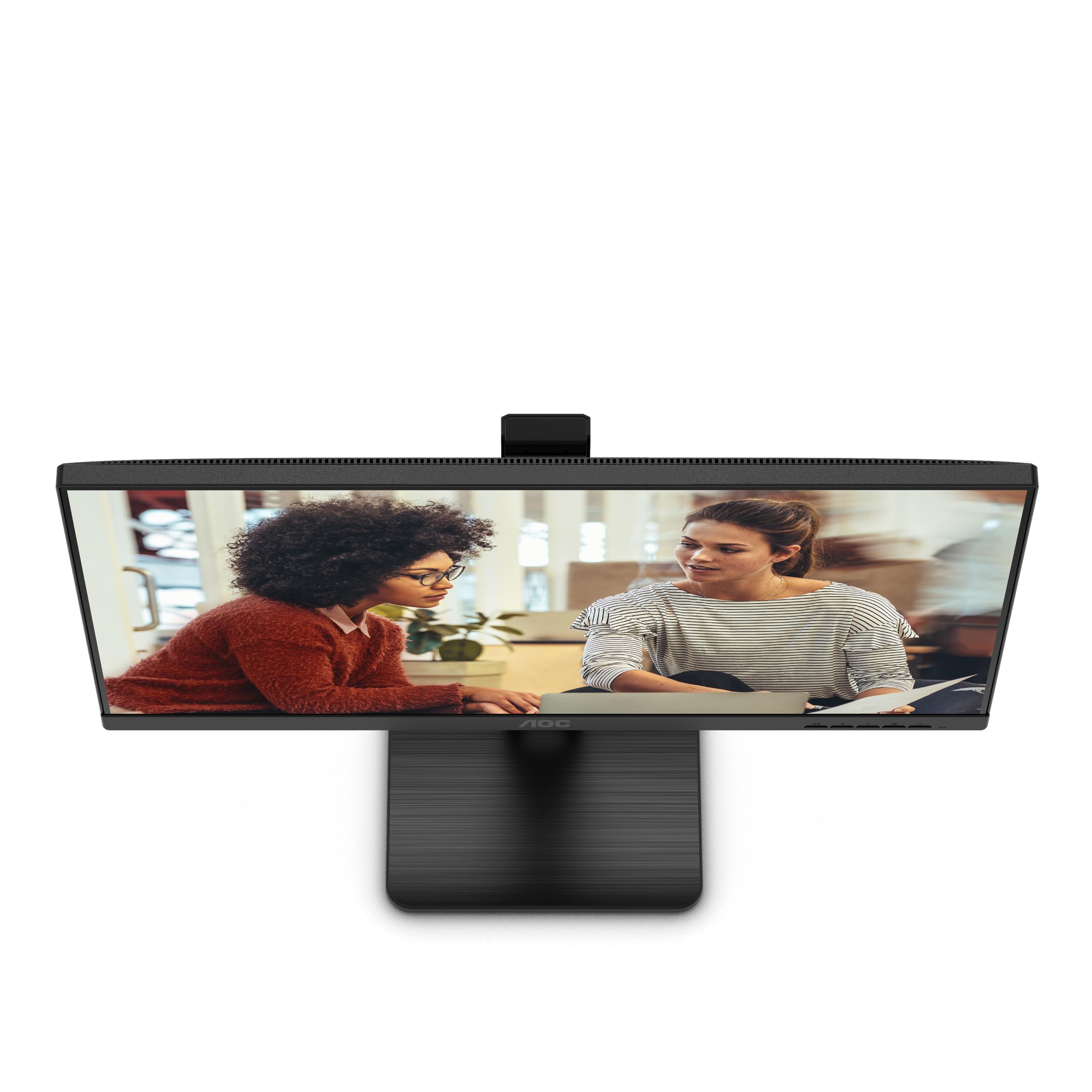 AOC 24E3QAF Écran LED - 24" - 1920 x 1080 Full HD (1080p) @ 75 Hz - IPS - 1000:1 - 4 ms - HDMI, VG DP , HAS pivot Haut- parleurs