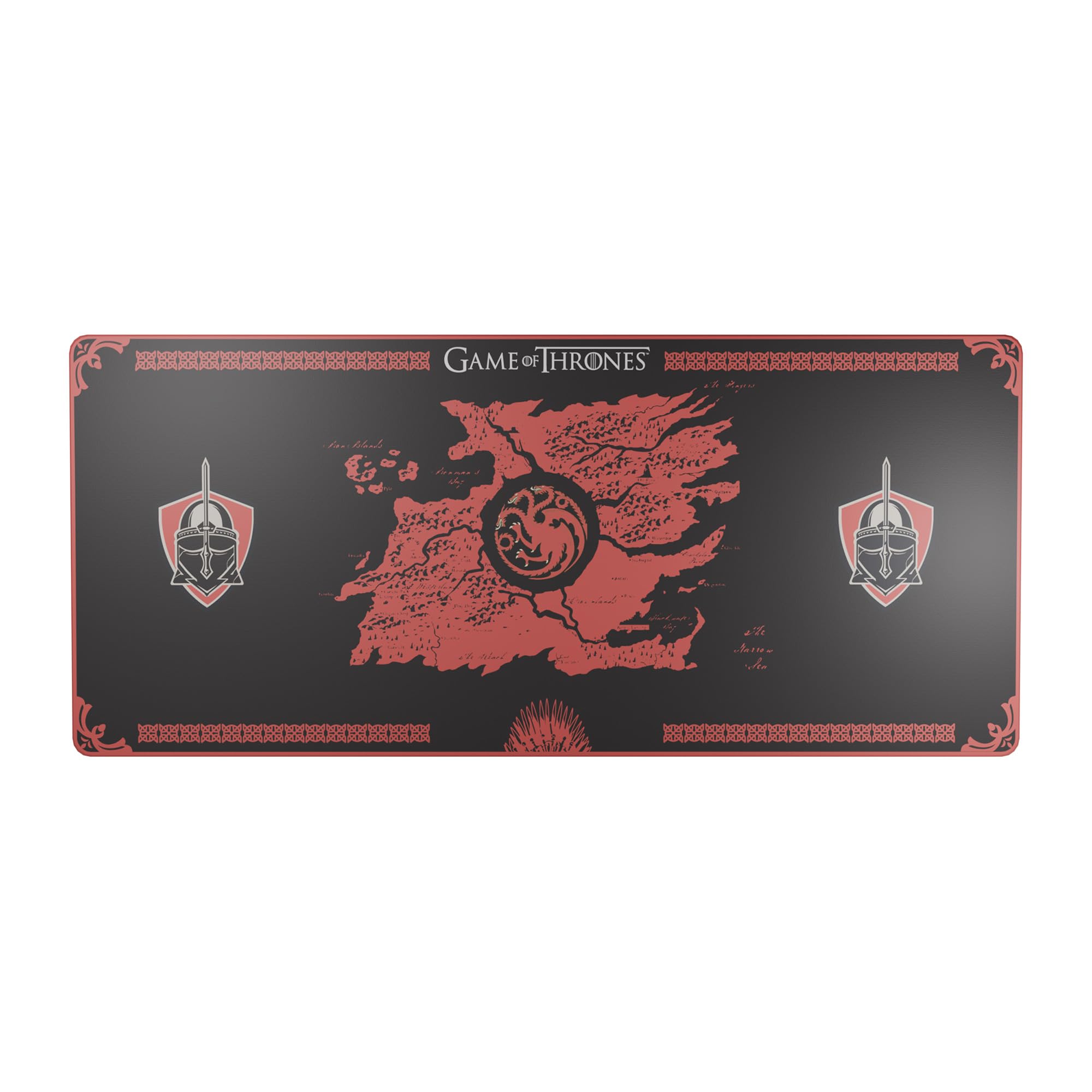 LEXIP X GAME OF THRONES Black Lights XXL Mousepad