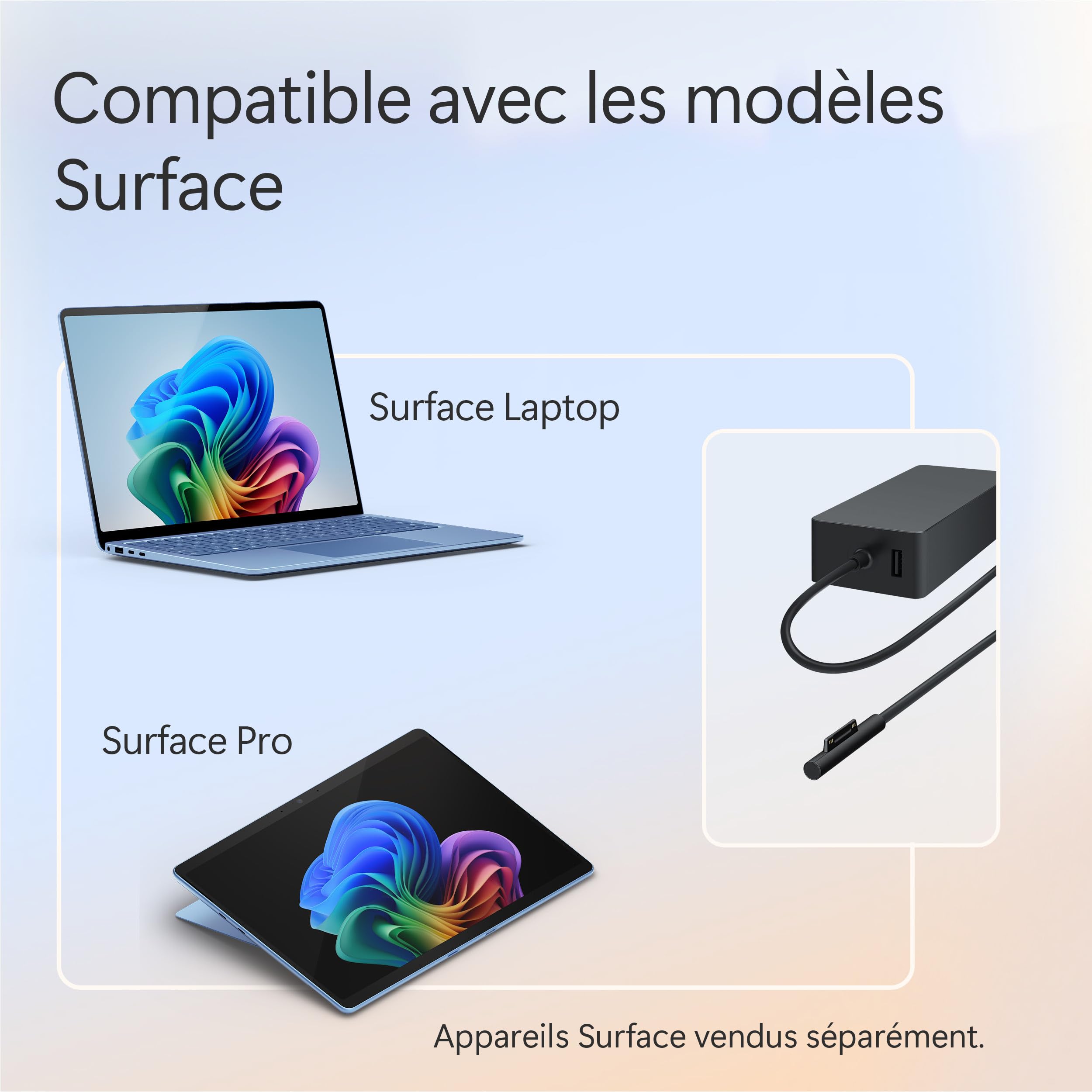 65W Surface PSU SC XZ/NL/FR/DE Black