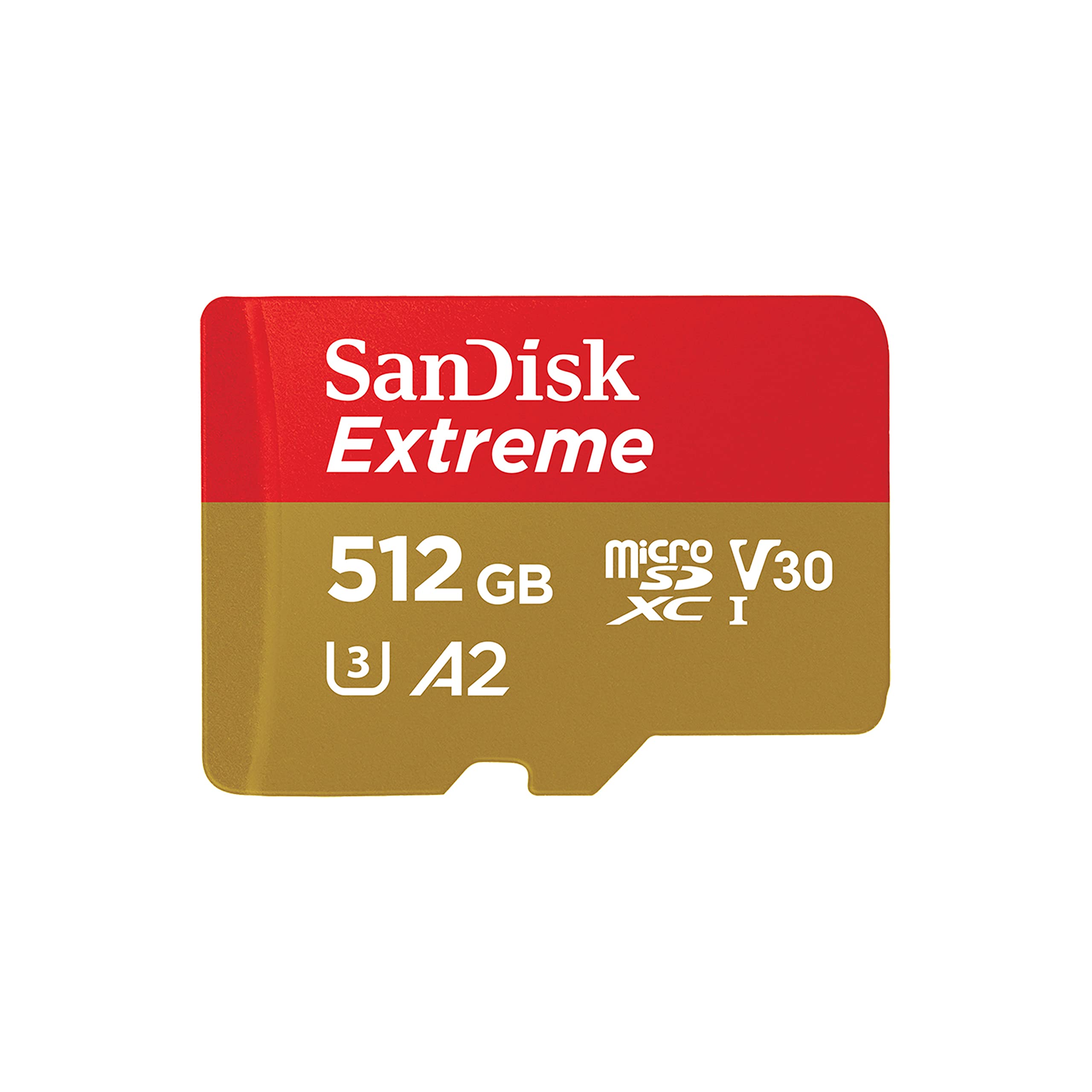 Extreme microSDXC 512GB+SD 190MB/s