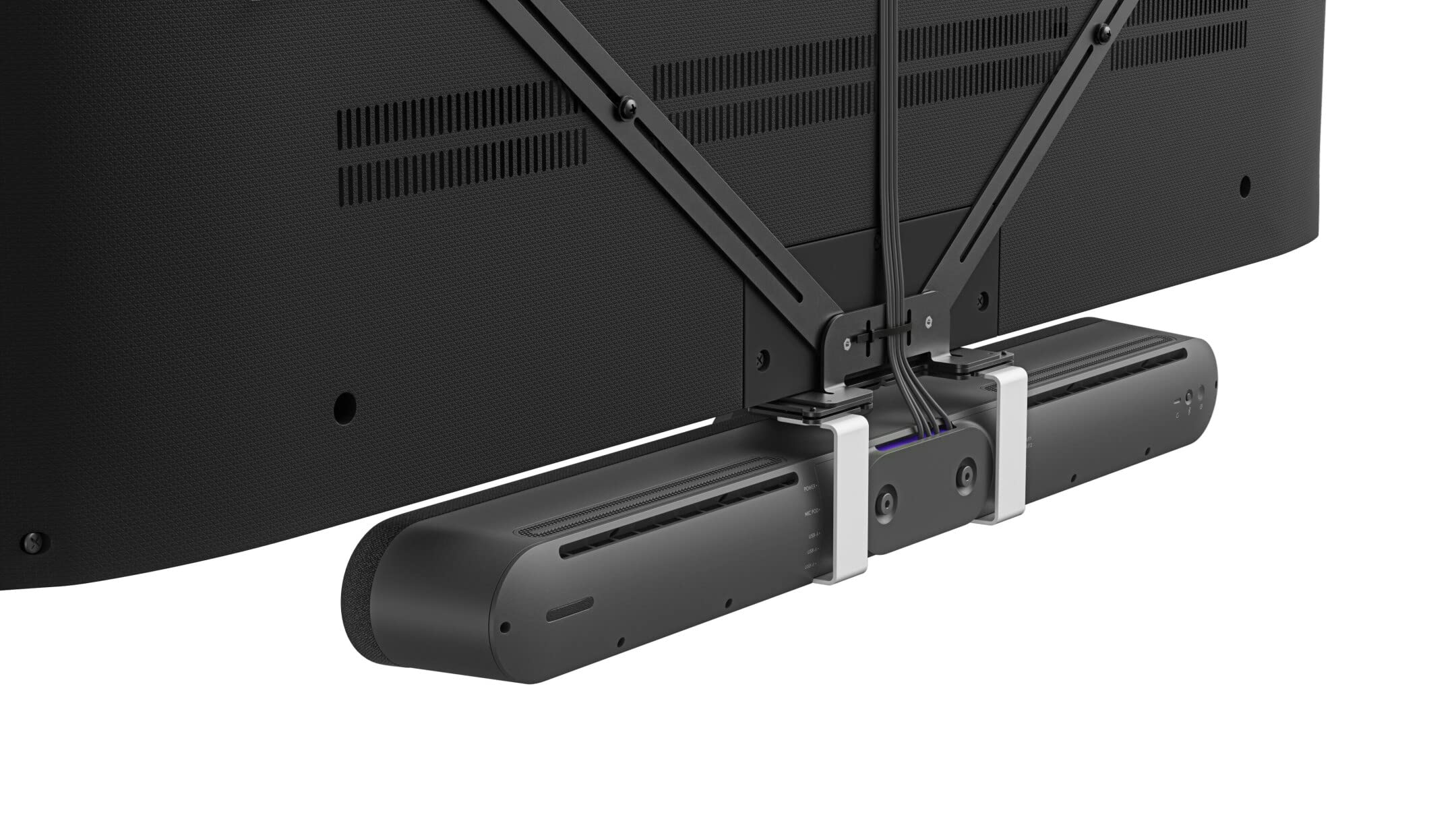 LOGITECH TV Mount For Video Bars Camera mount under-the-monitor mountable above-the-monitor mountable for Rally Bar