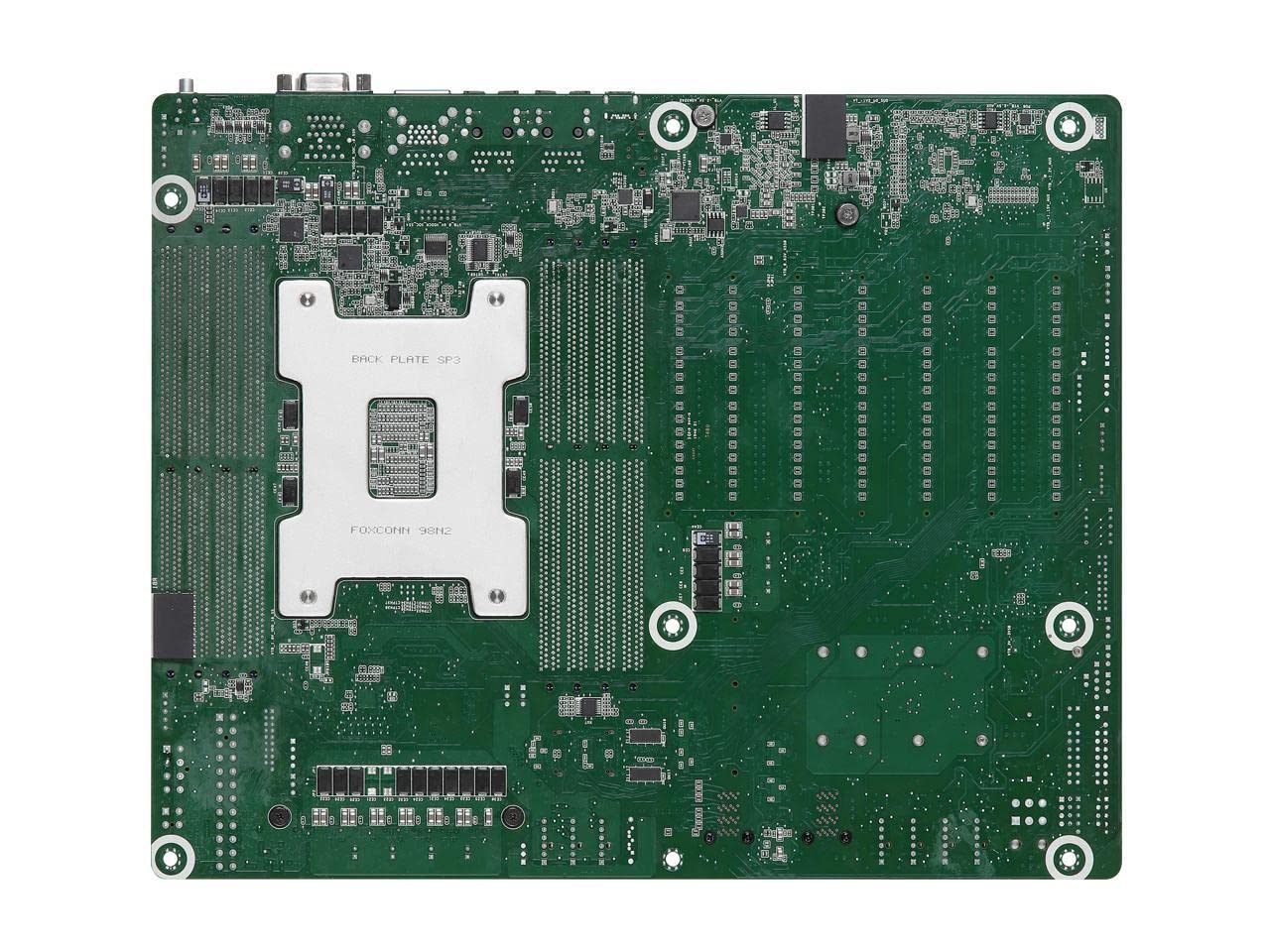 ASRock ROMED8-2T, 1xSKT SP3, AMD EPYC 7000, SoC, SATA, NVMe, 2xM.2, 2x10GbE, IPMI