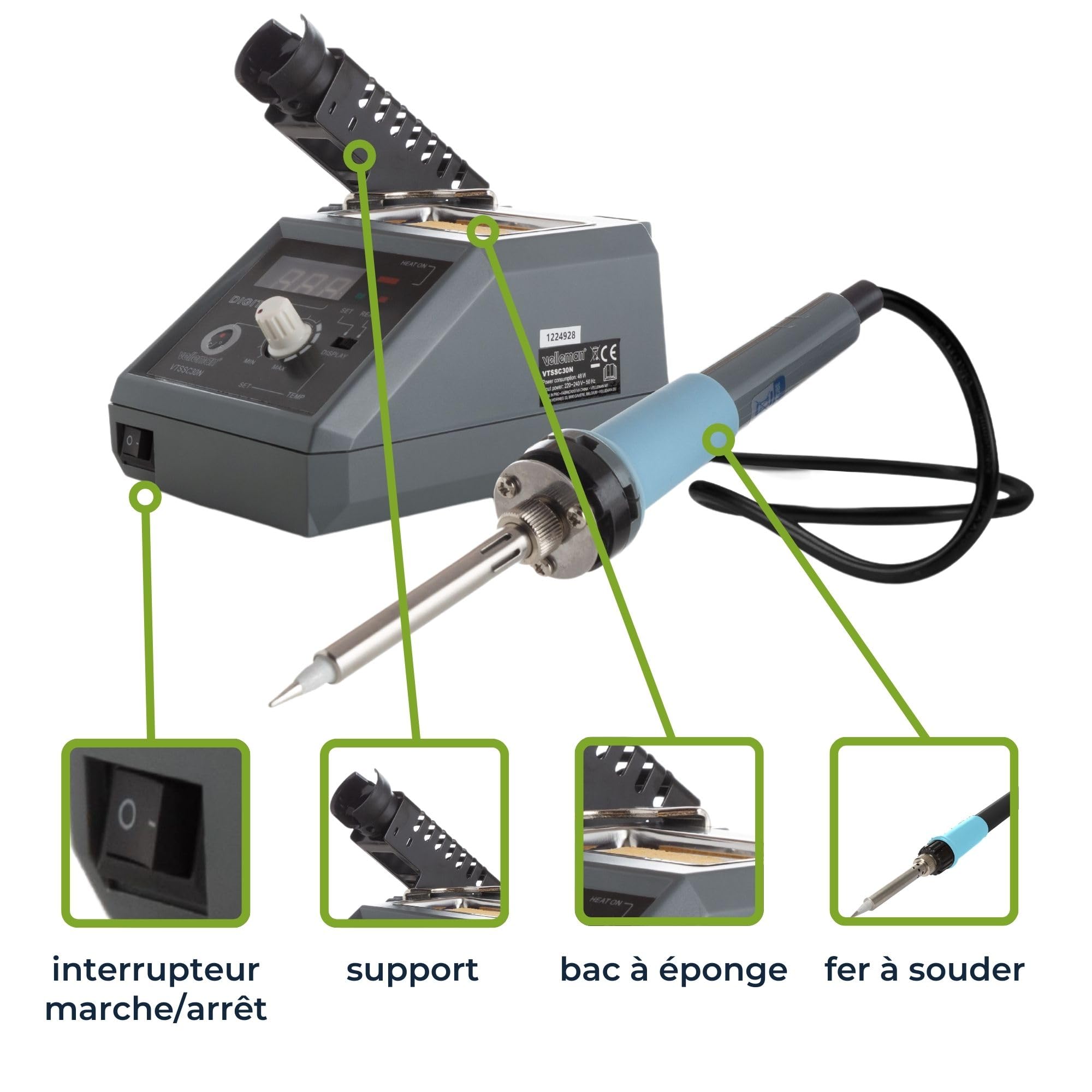 Station de soudure PRO 48 W