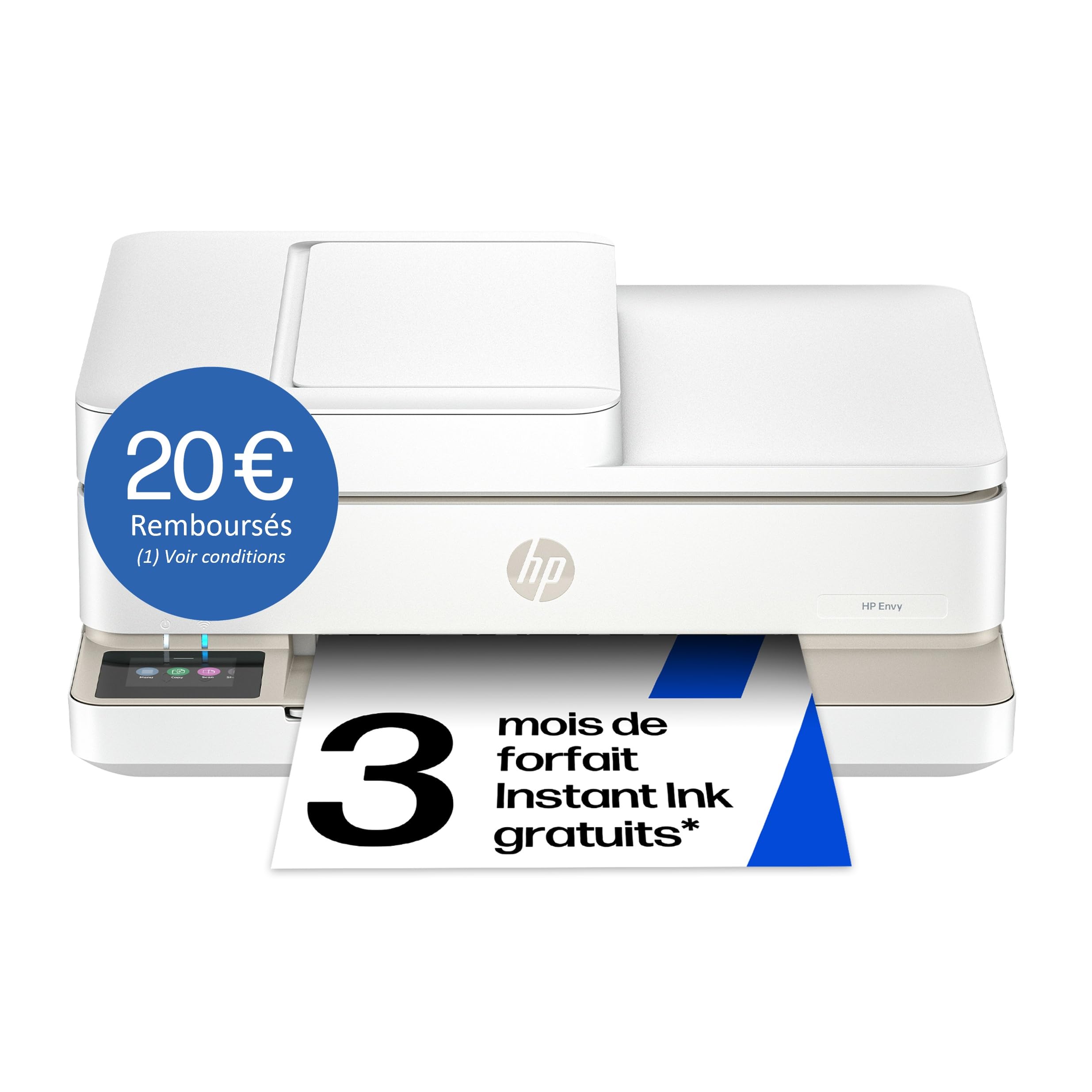 HP ENVY 6520e All-in-One MFP colour inkjet 216x297mm A4 8ppm Copy 20ppm Print 100sheets Wi-Fi USB portobello