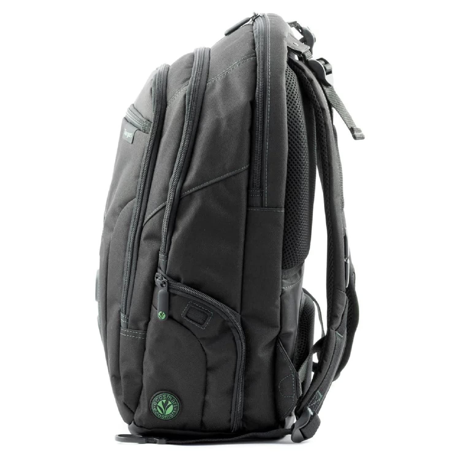 TARGUS Sac a Dos Jusqu a 15.6p ecologique noir Nylon Recycle P.E.T. 900D garantie a vie