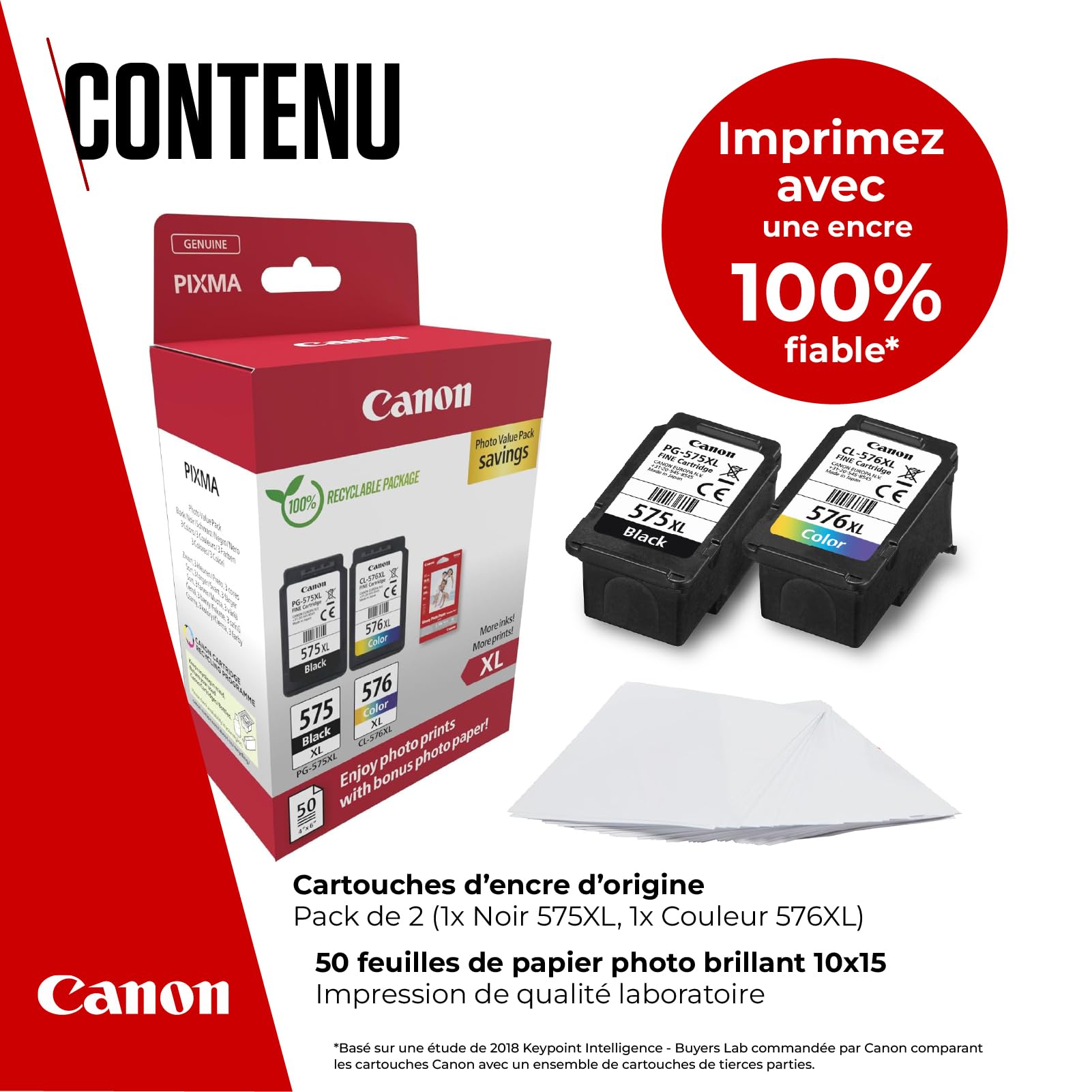 CANON PG-575XL /CL-576XL Ink Cartridge PVP