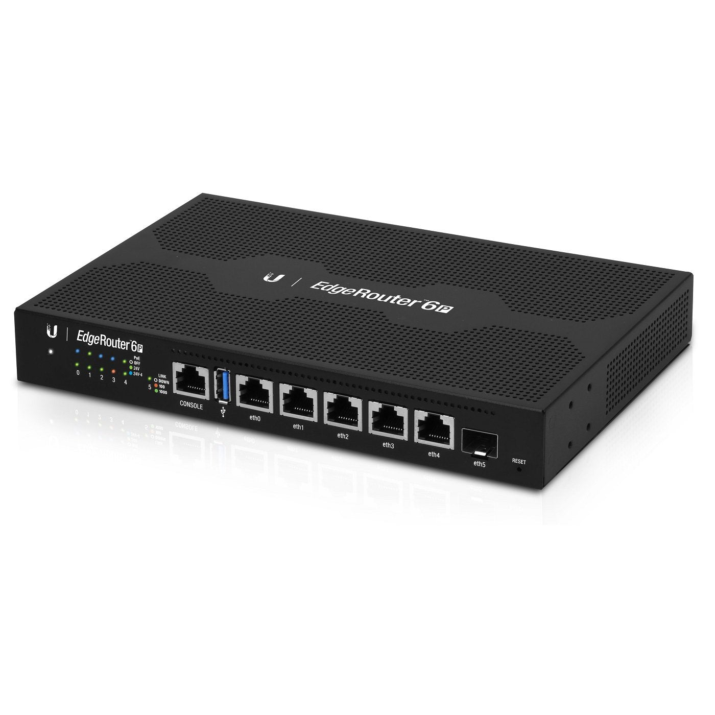Ubiquiti ER-6P Networks EdgeRouter 6P Routeur connecté Gigabit Ethernet Noir