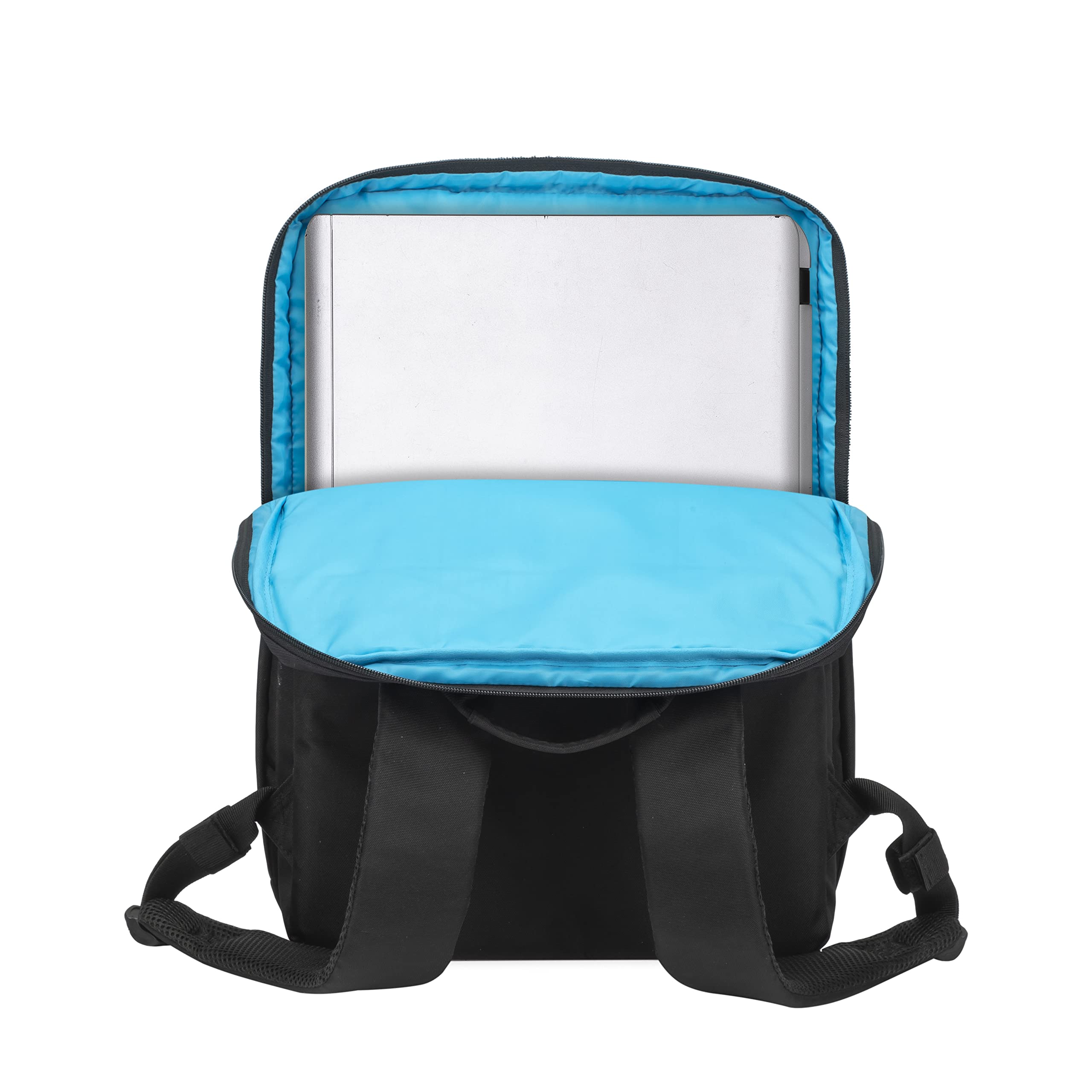 Sac à dos 17,3" Bande réfléchissante Polyester ECO noir dépe