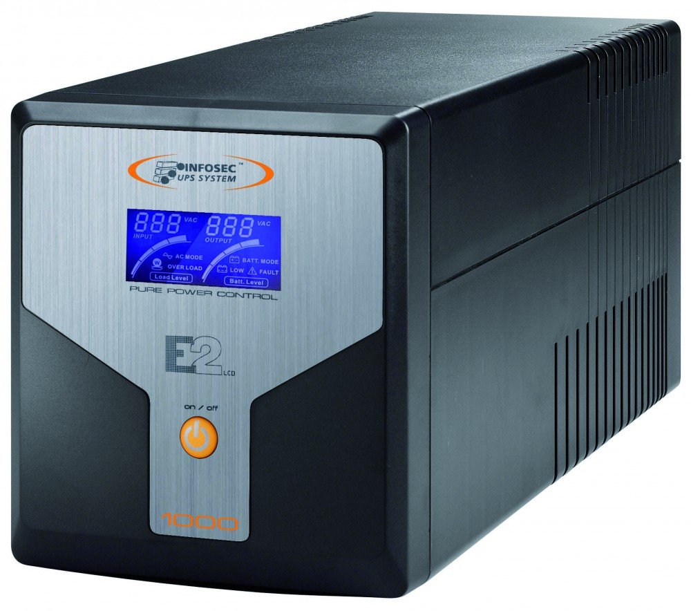 INFOSEC Onduleur E2 LCD - 1000 VA
