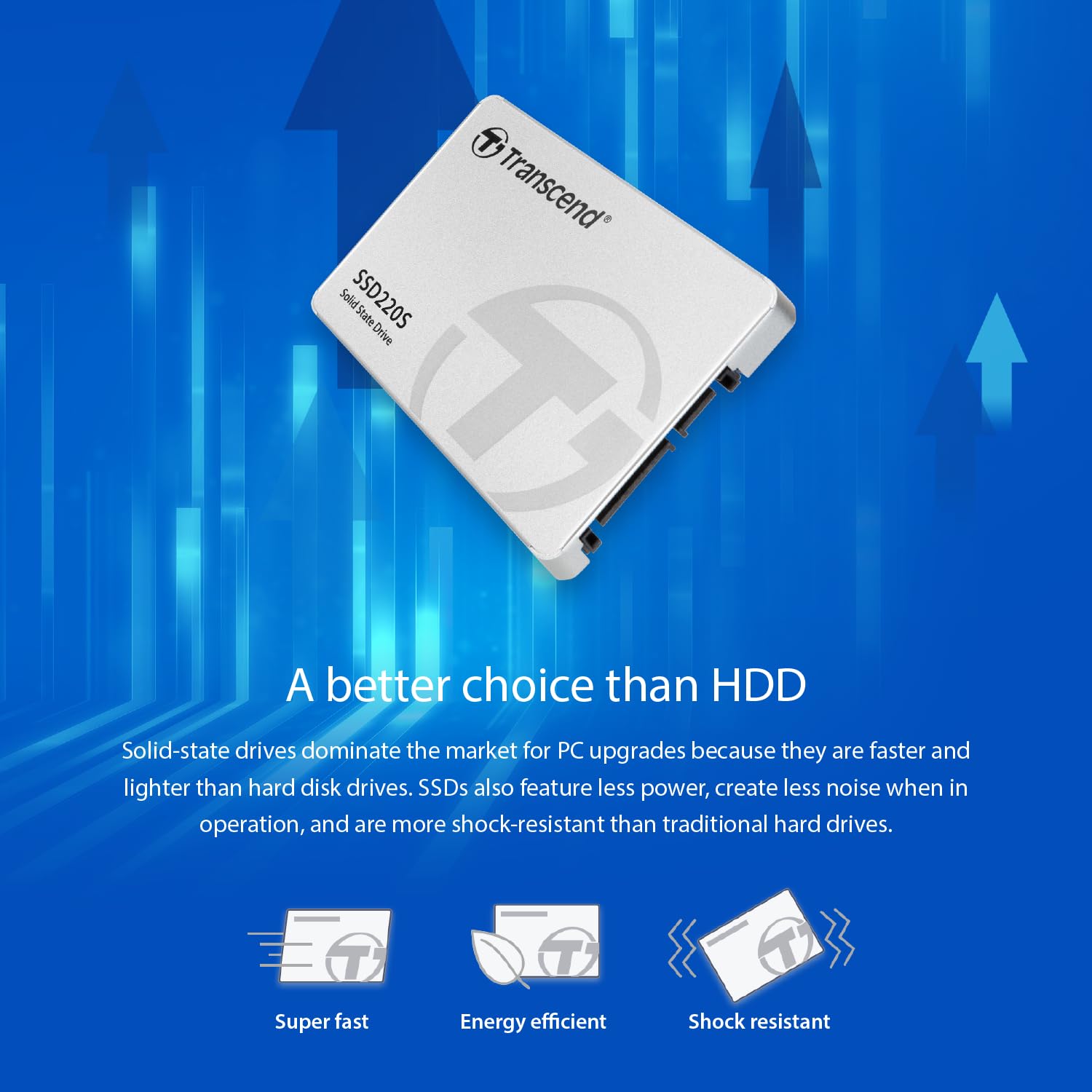 TRANSCEND 240Go SSD interne 2.5p - SATA III