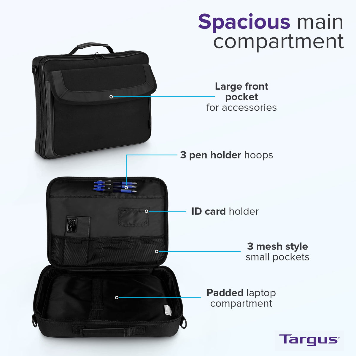 TARGUS NOTEBOOK CASE 15 4 POUCES