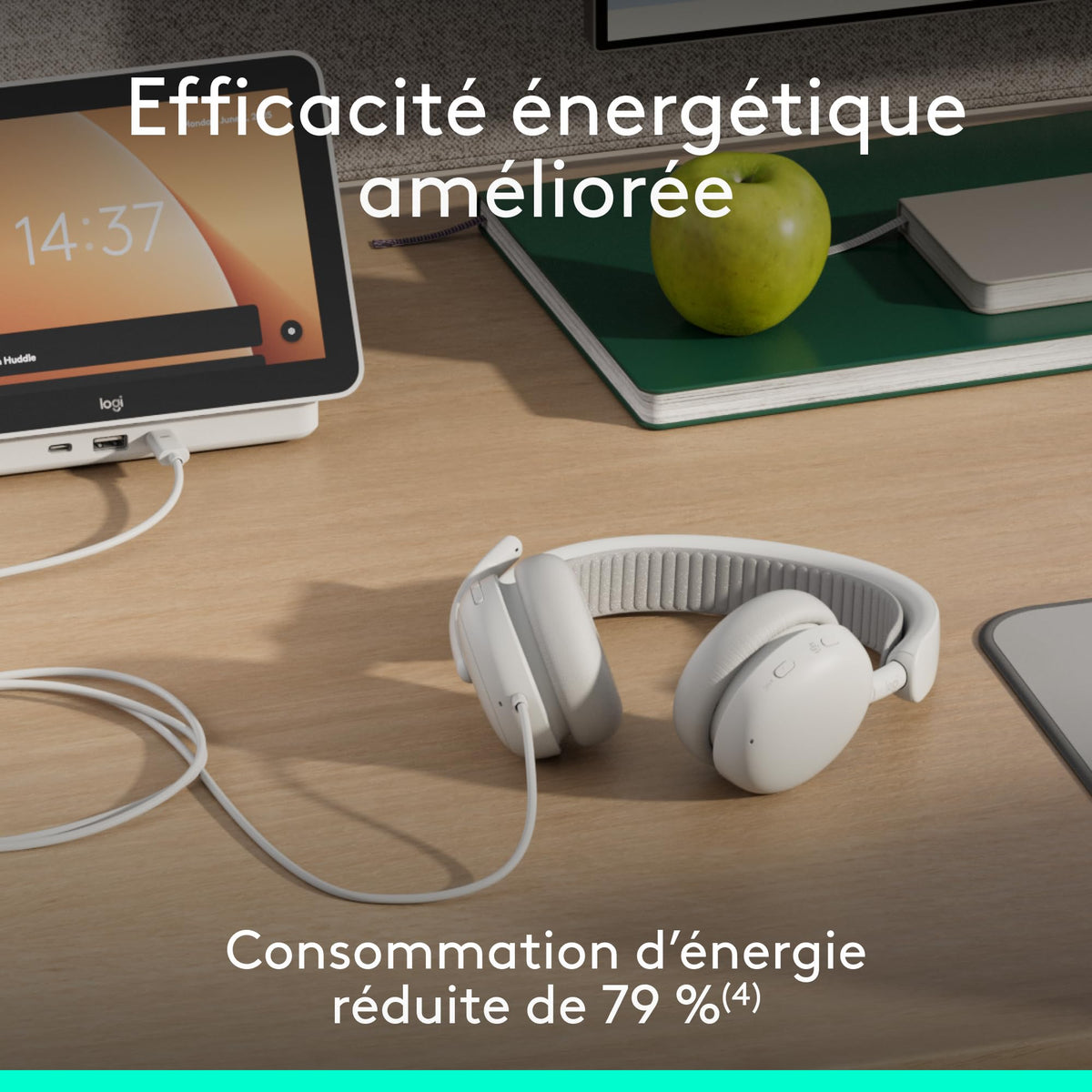LOGITECH Zone Wireless 2 ES for B - Off-White