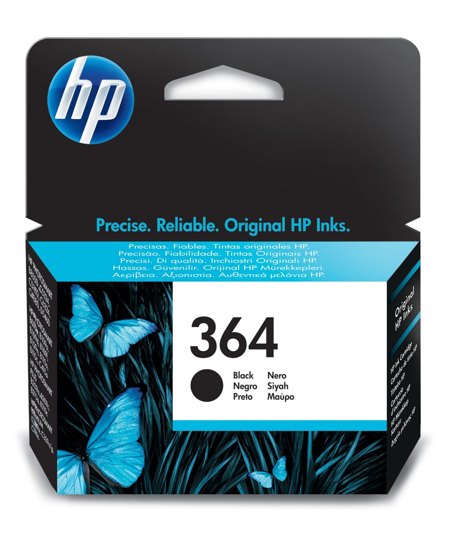 HP 364 Black Ink Cart/Vivera Ink