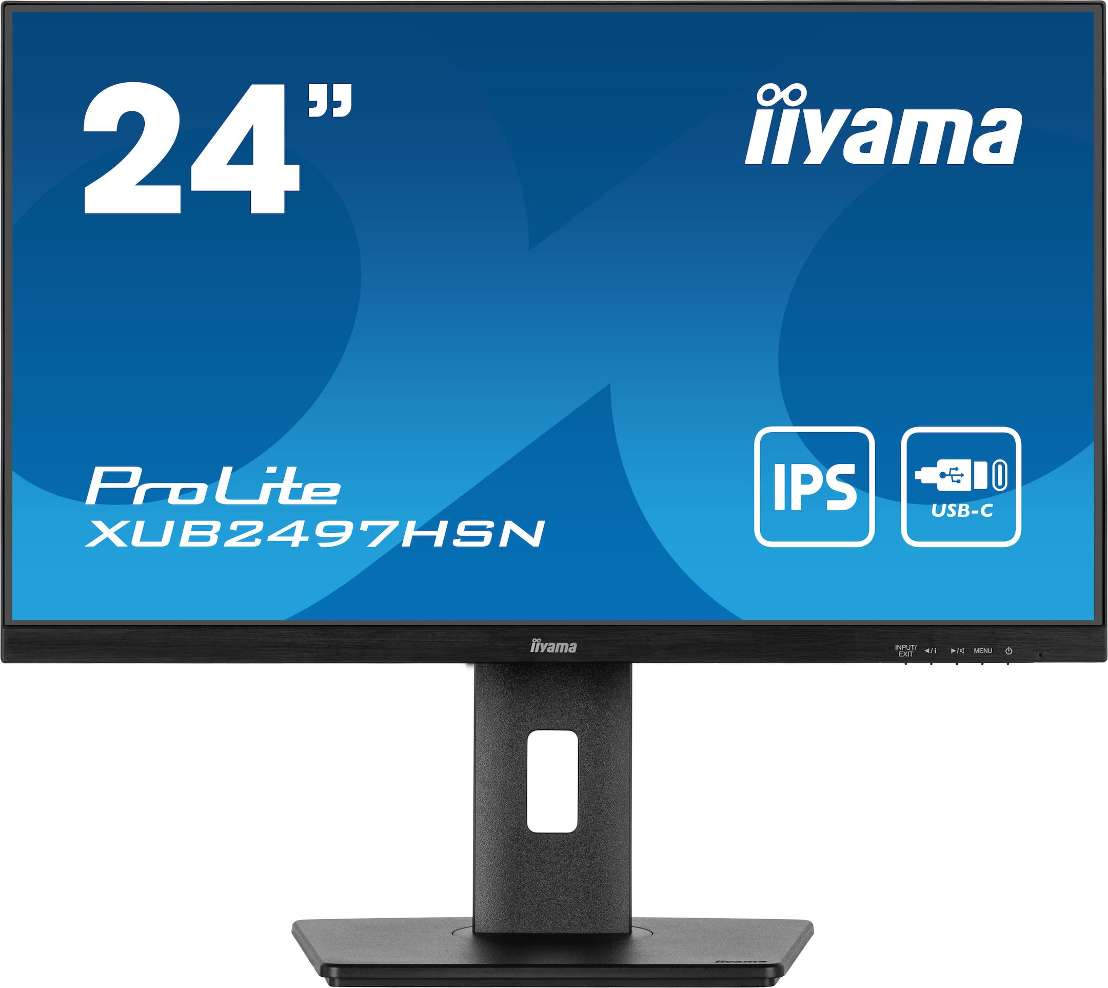 "iiyama ProLite XUB2497HSN-B2 écran plat de PC 60,5 cm (23.8"") 1920 x 1080 pixels Full HD LED Noir"