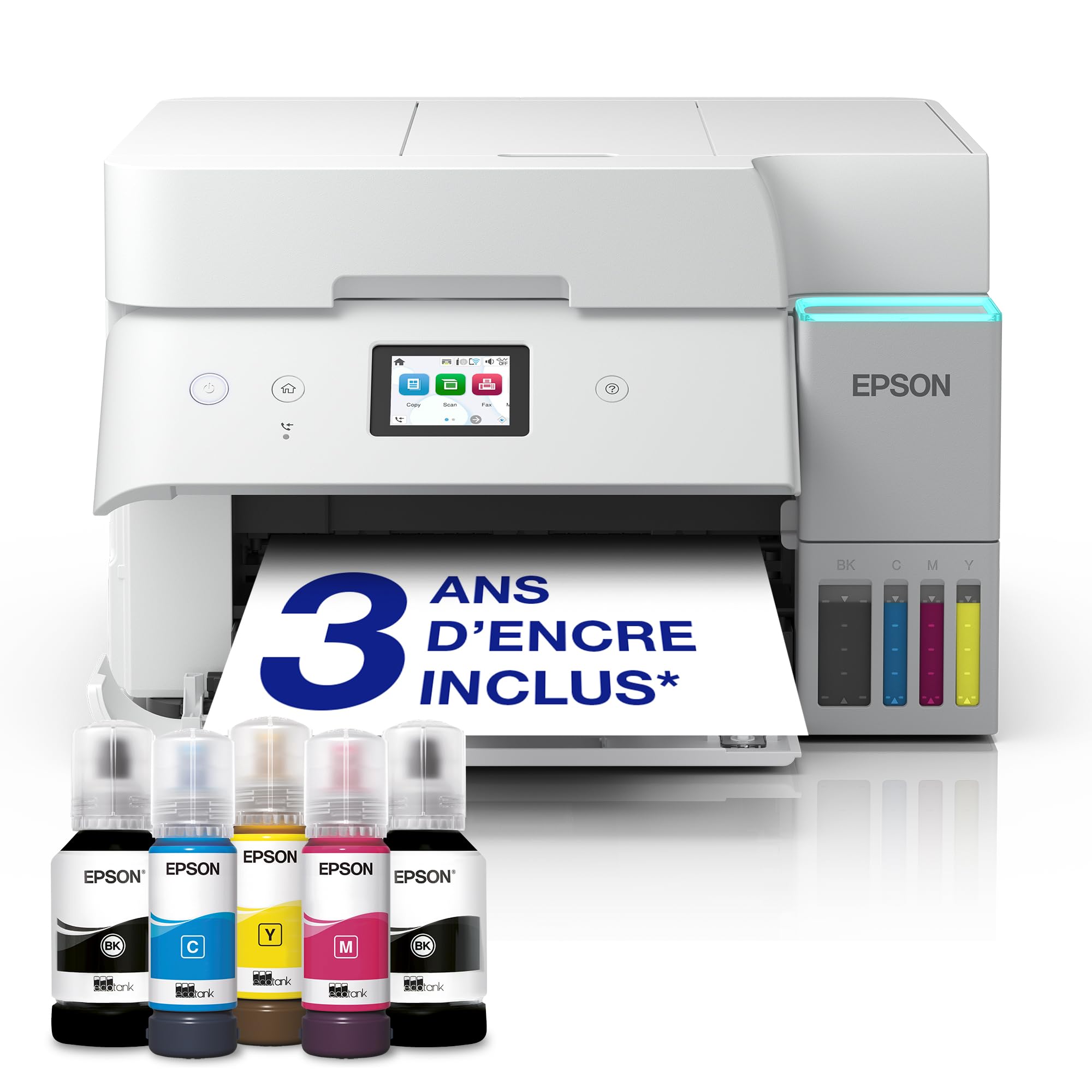 EPSON EcoTank ET-4956 Inkjet MFP A4 18ppm ISO USB WLAN Wi-Fi