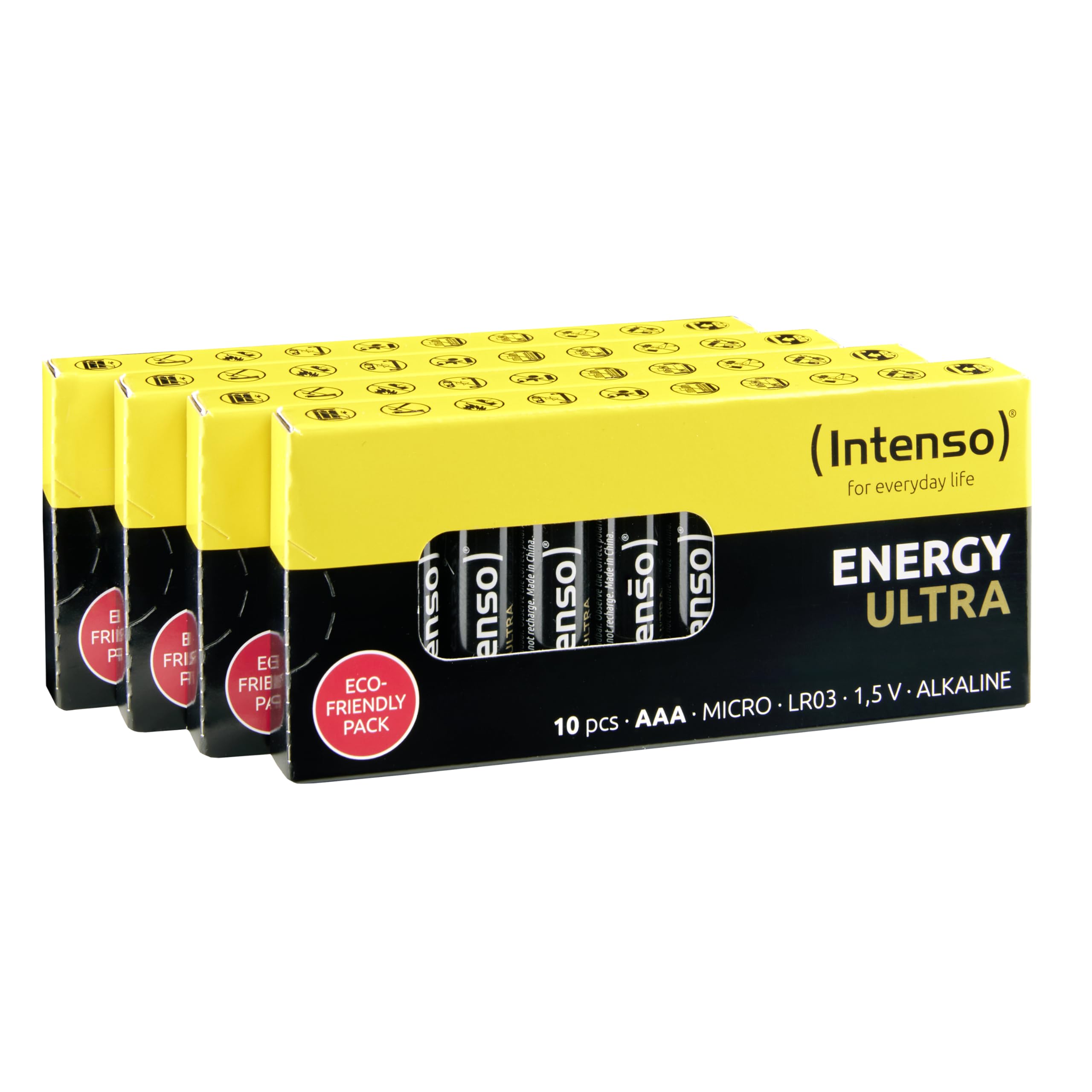 INTENSO Piles AAA LR03 - 40 pièces