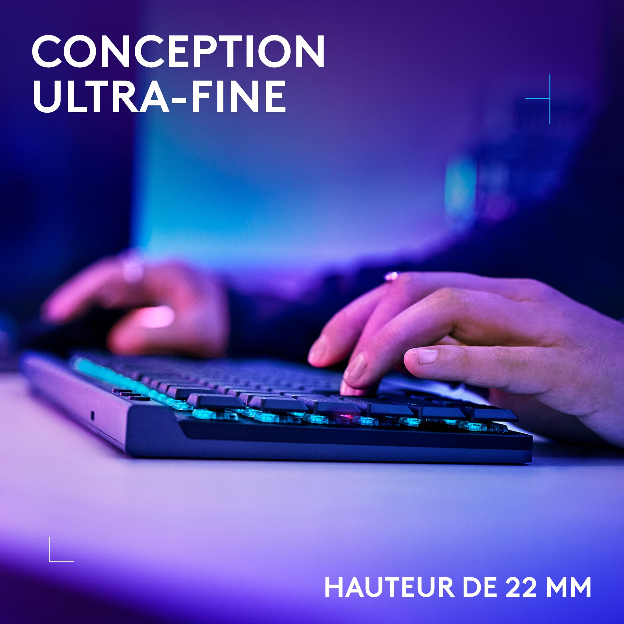 LOGITECH G515 LIGHTSPEED TKL Black (FR)