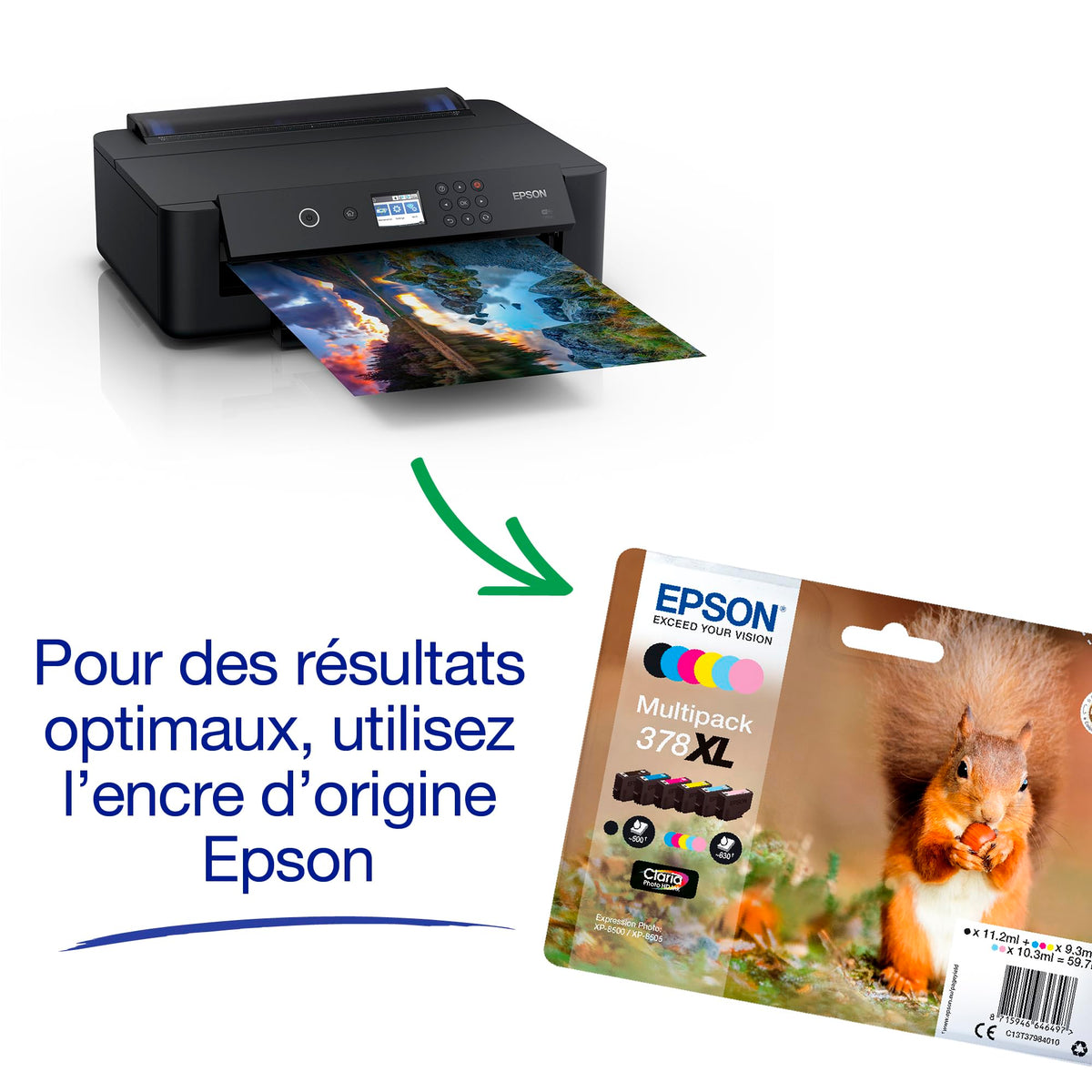EPSON Expression Photo HD XP-15000 Printer colour Duplex inkjet A3 5760x1400dpi 9.2ppm mono 9ppm colour 250sheets USB LAN Wi-Fi