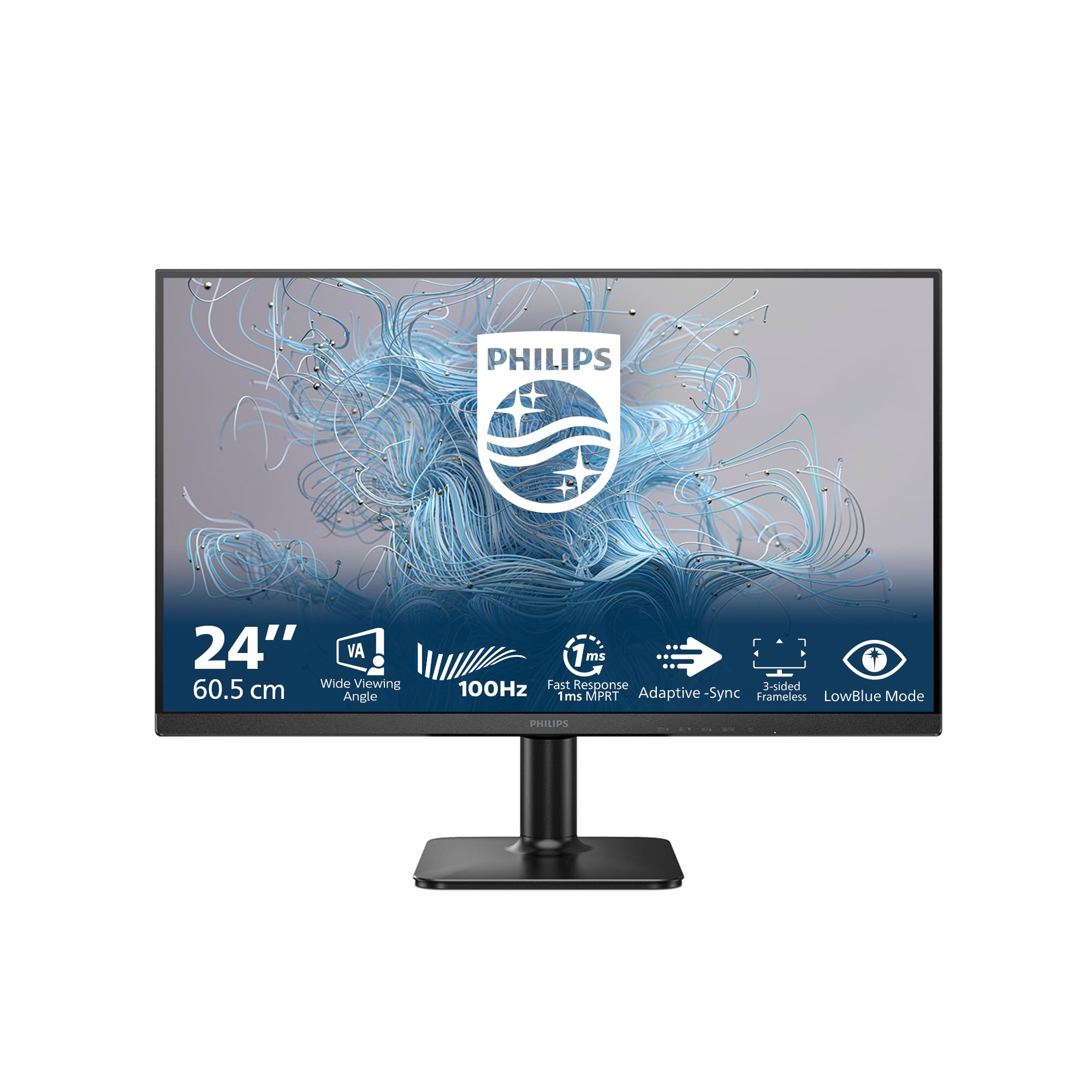 PHILIPS 24E2N1100LB/00 23.8p 1920x1080 100Hz HDMI D-Sub Black
