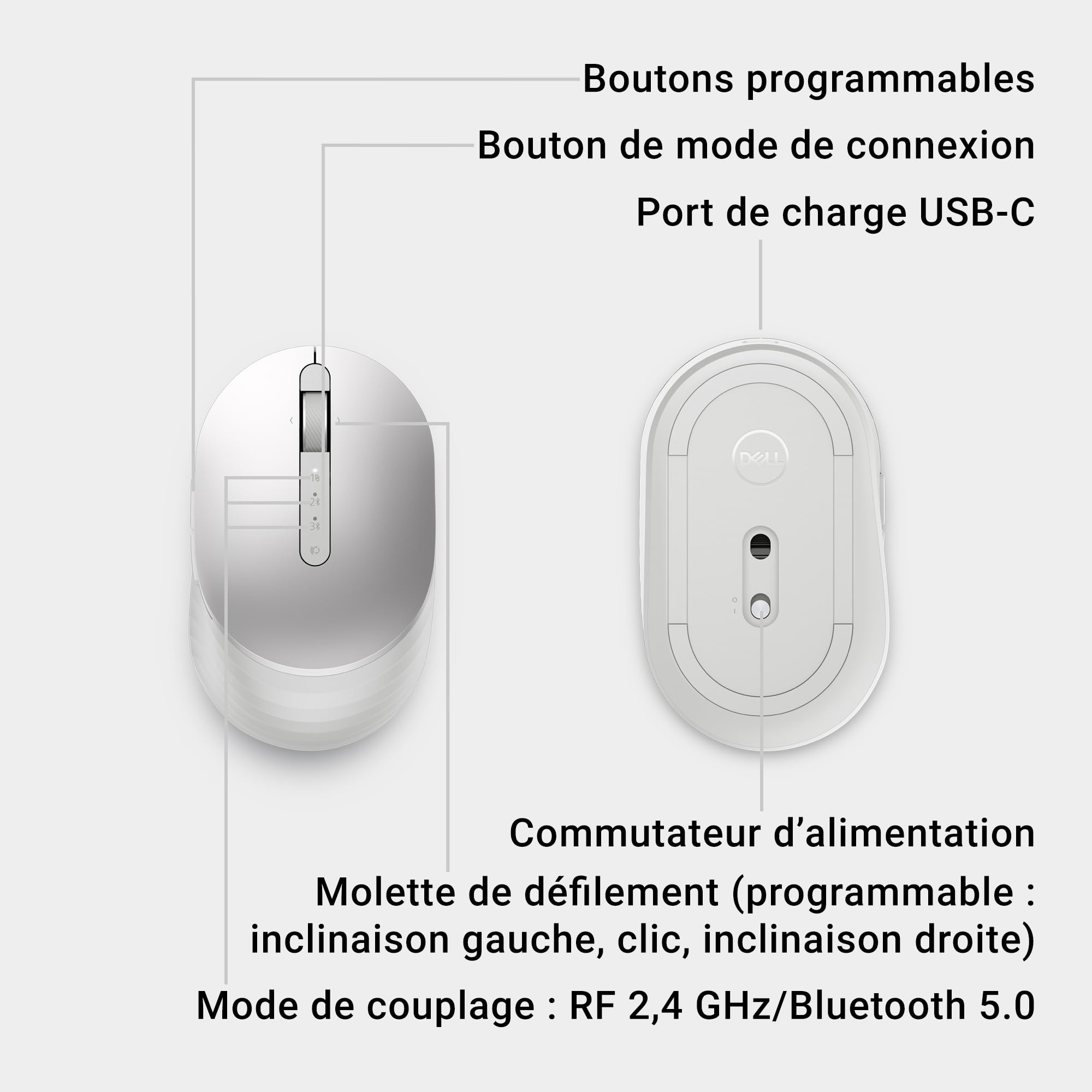 Dell Premier Rechargeable Wireless Mouse