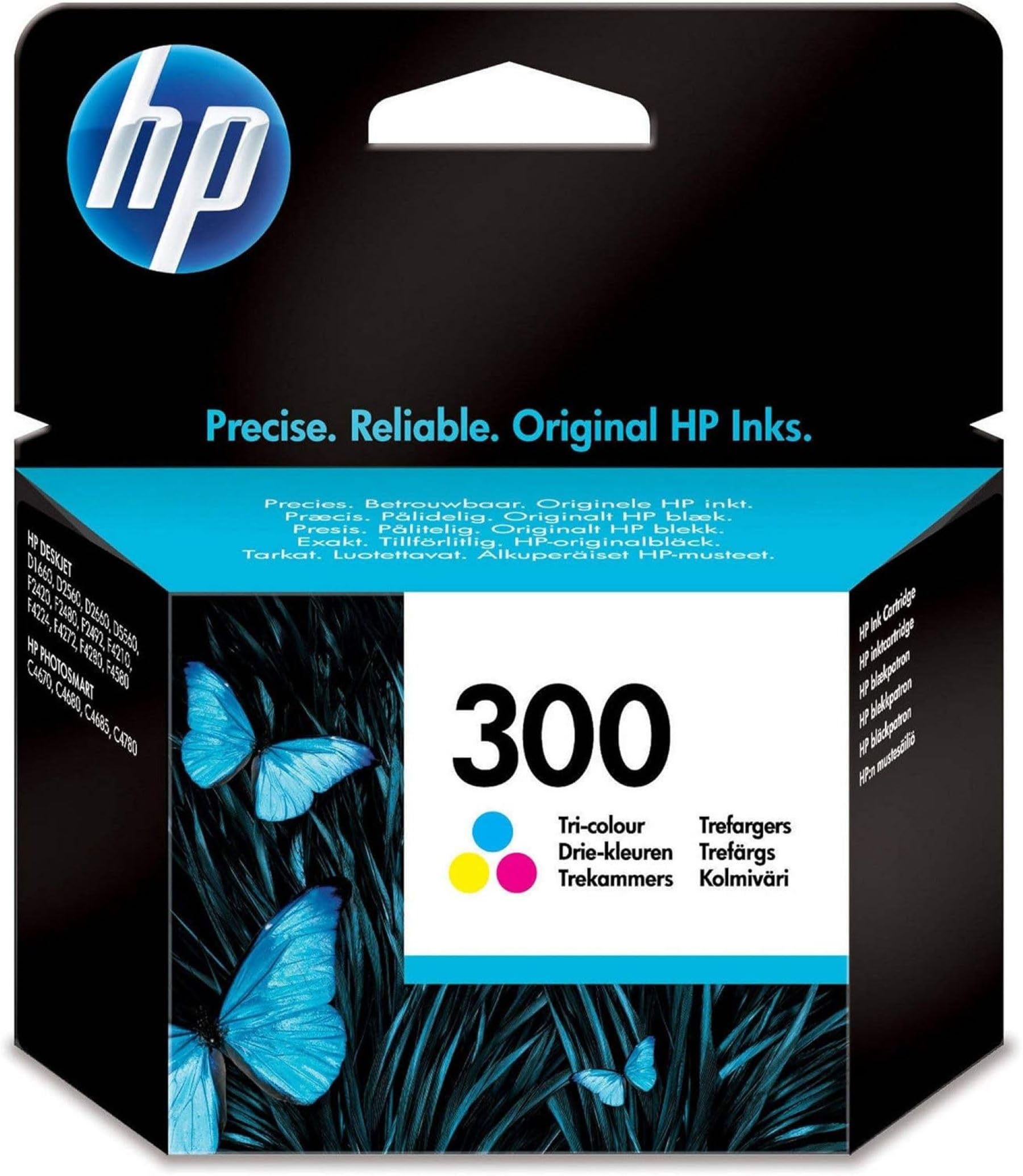 HP Ink Cart 300/Tricol w Viv