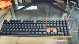 CHERRY Clavier mécanique KC 200 MX USB MX2A Silent Red, noir