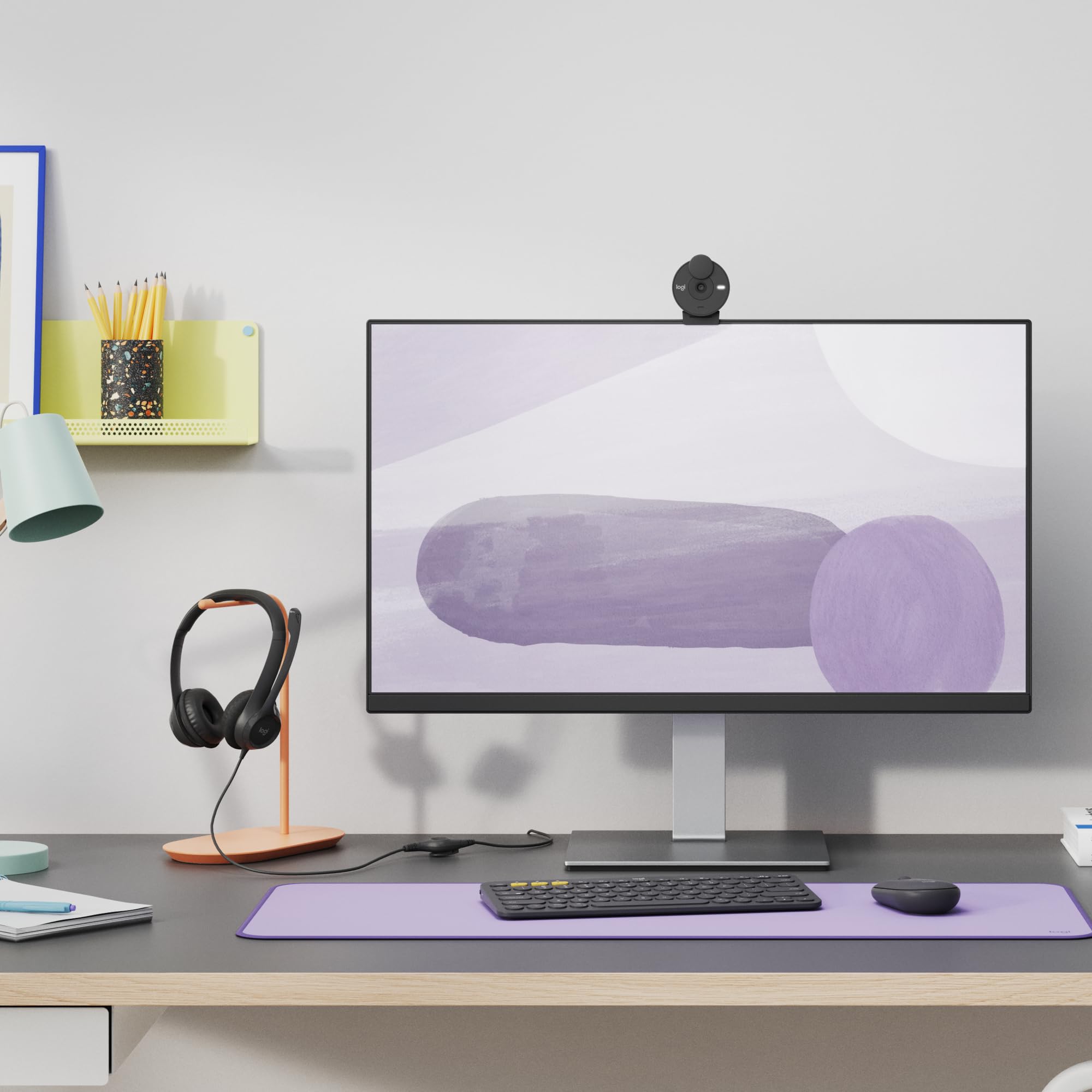 LOGITECH Desk Mat Studio Series Lilac