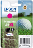 EPSON 2LB Singlepack 34XL Ink Magenta DURABrite Ultra 10.8ml Blister XL w/s