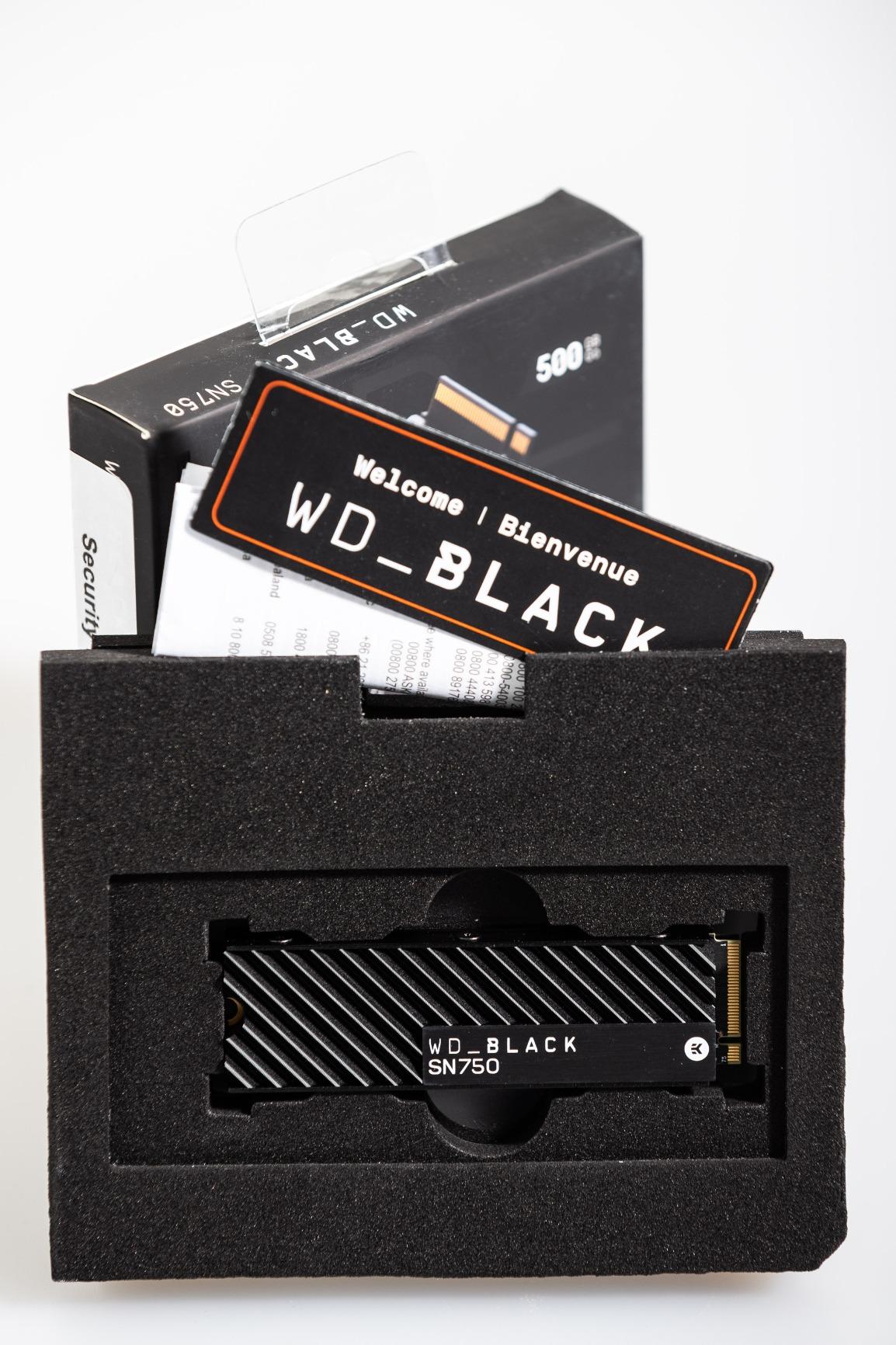 WD Black 2To SN850 NVMe SSD Supremely Fast PCIe Gen4 x4 M.2 internal single-packed