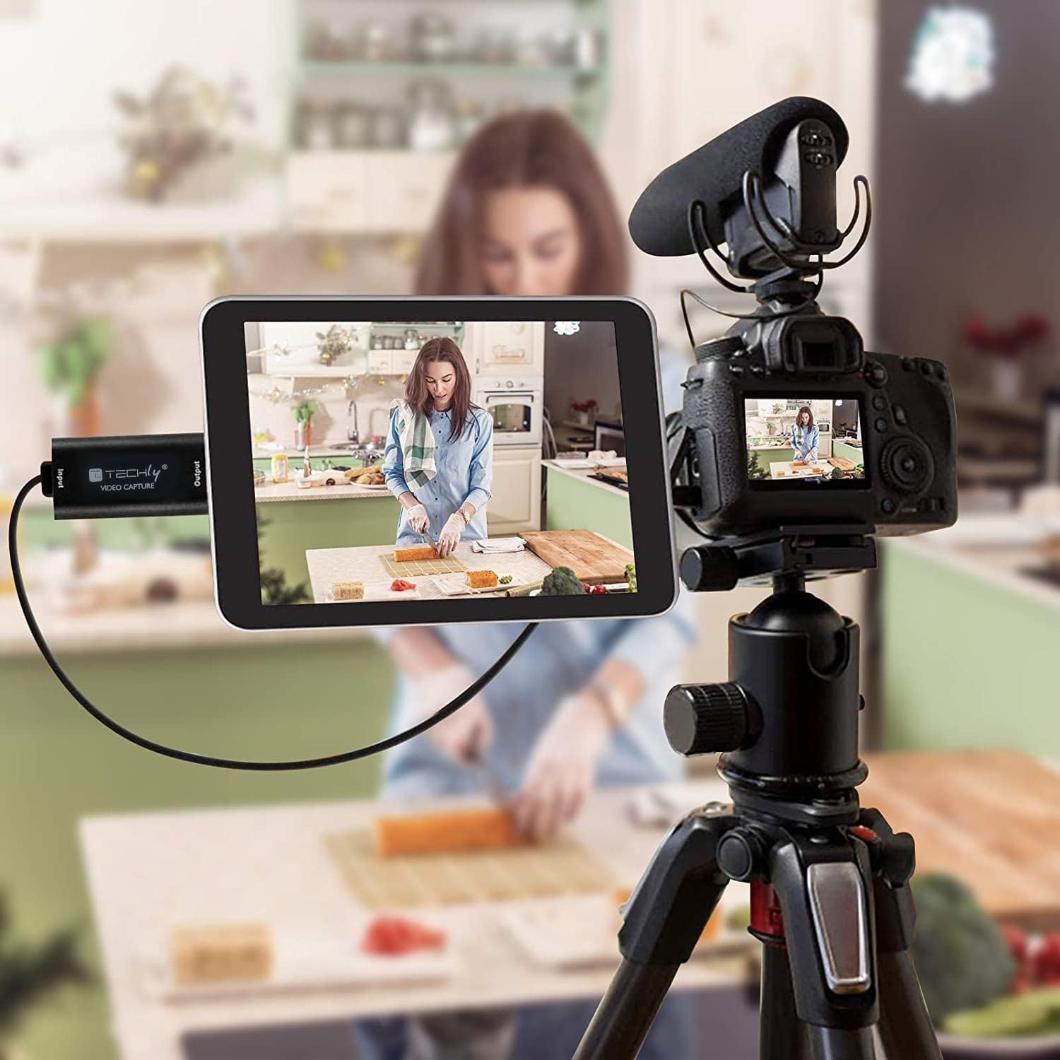 Techly I-USB-VIDEO-1080TY Carte de capture de signal HDMI 1080p Grabber pour USB 2.0