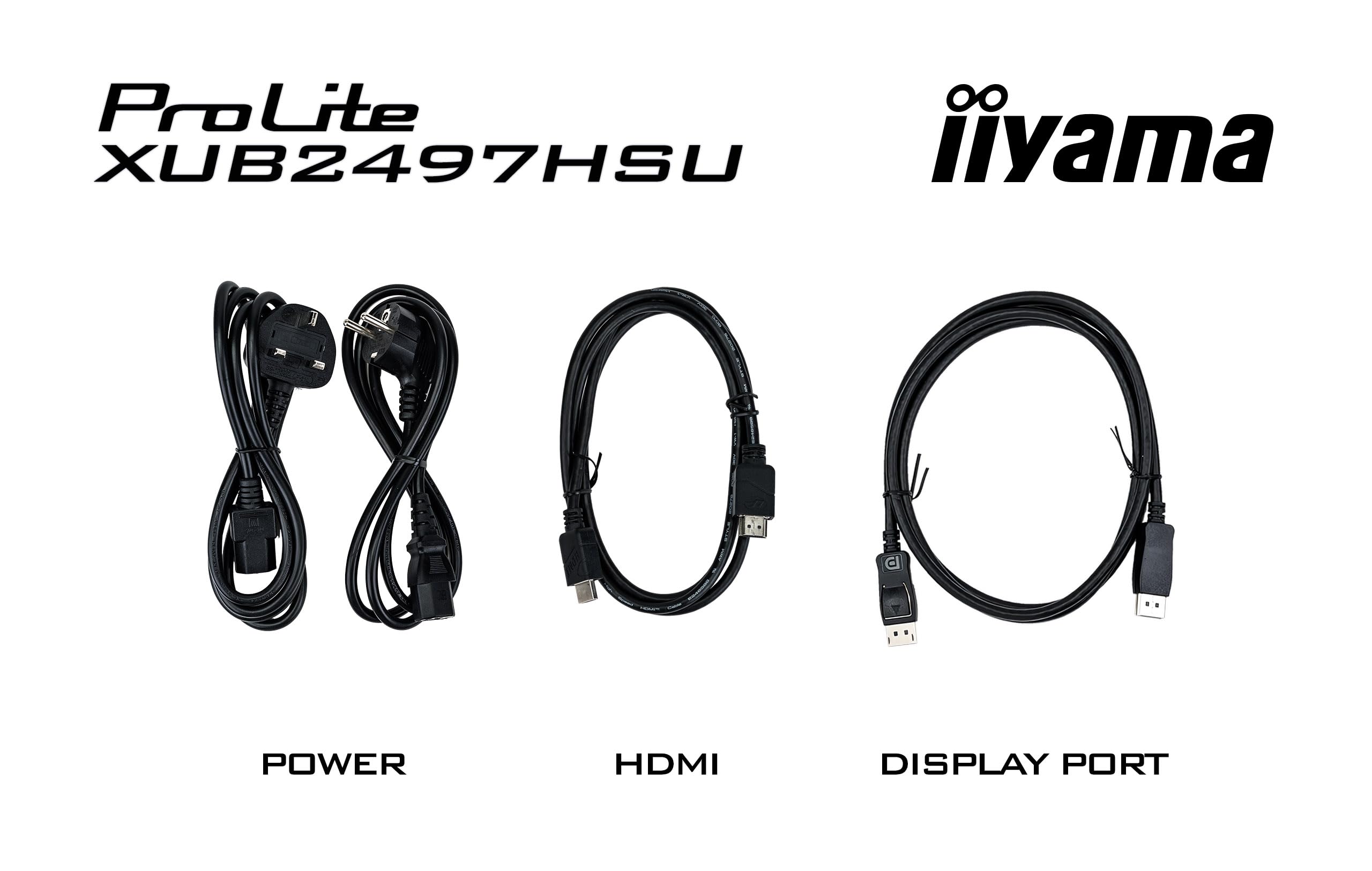 "iiyama ProLite XUB2497HSU-W2 écran plat de PC 60,5 cm (23.8"") 1920 x 1080 pixels Full HD LED Blanc"