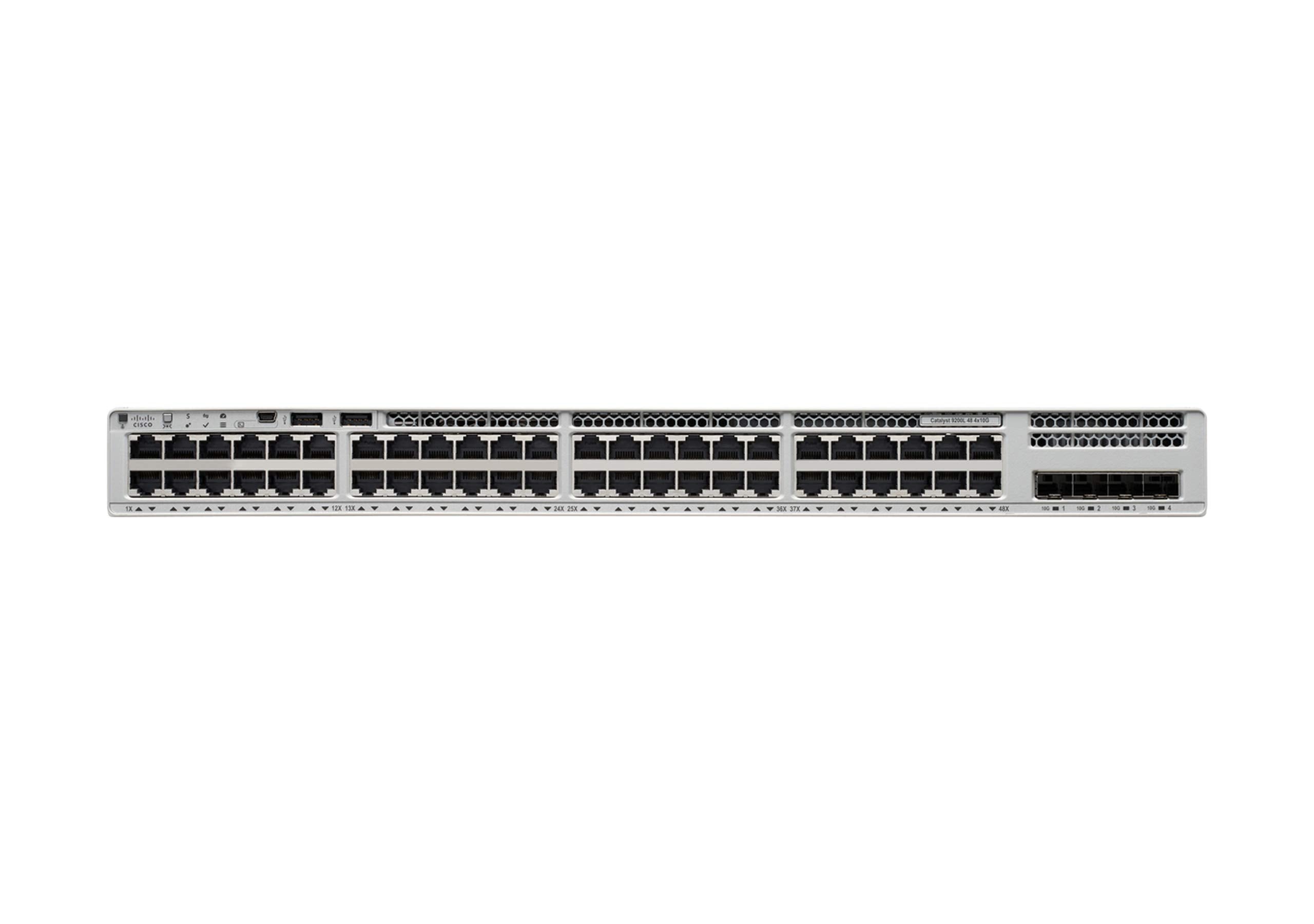 CISCO Catalyst 9200L 48-port data 4 x 10G Network Essentials Remanufactured