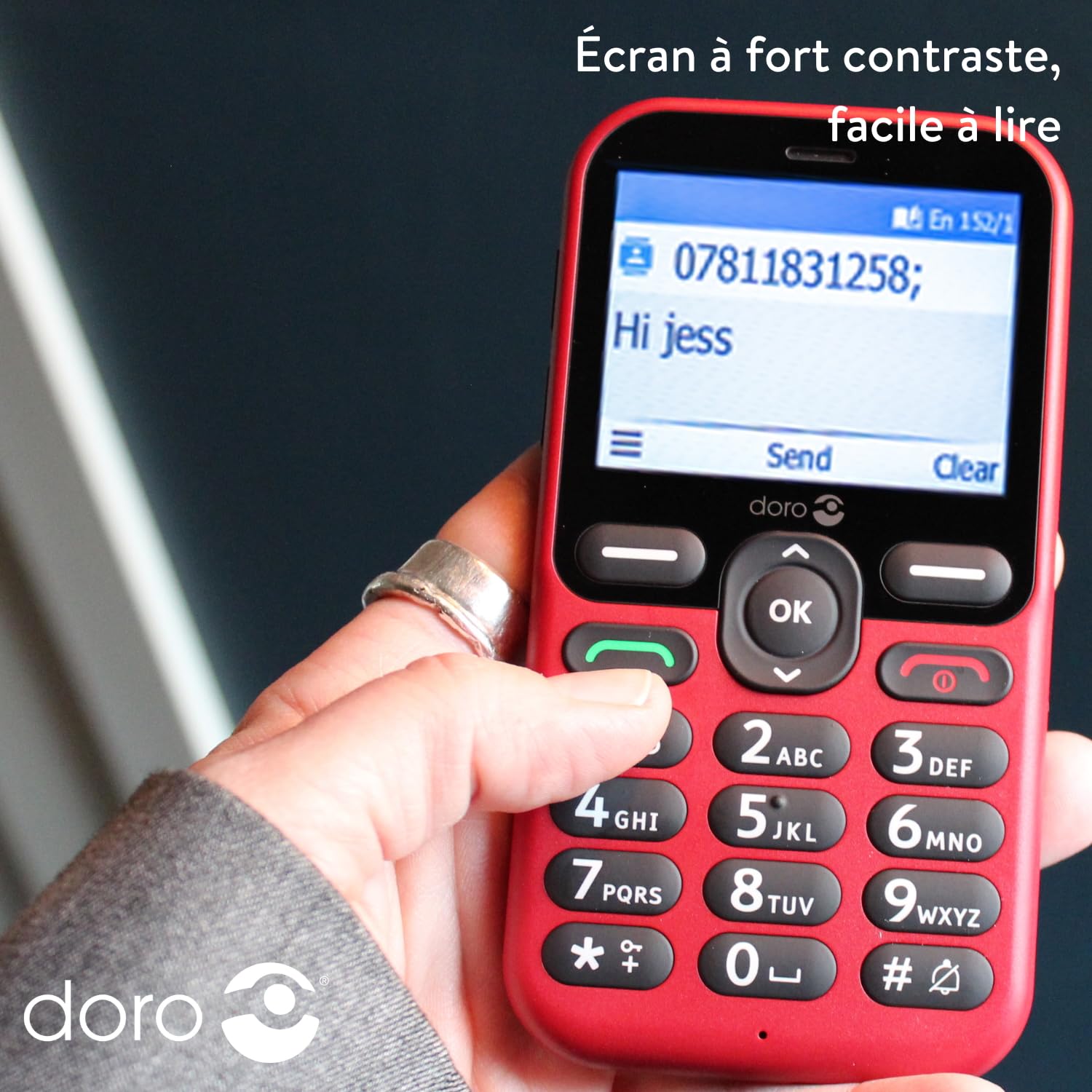 Doro Leva E10 RED