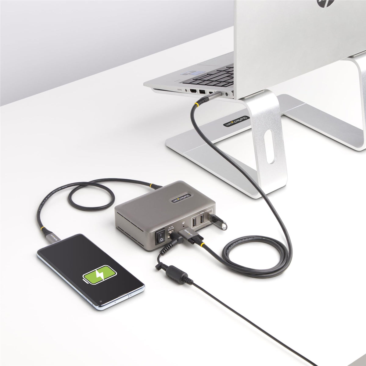 10-Port USB-C Hub Self-Powered 10Gbps