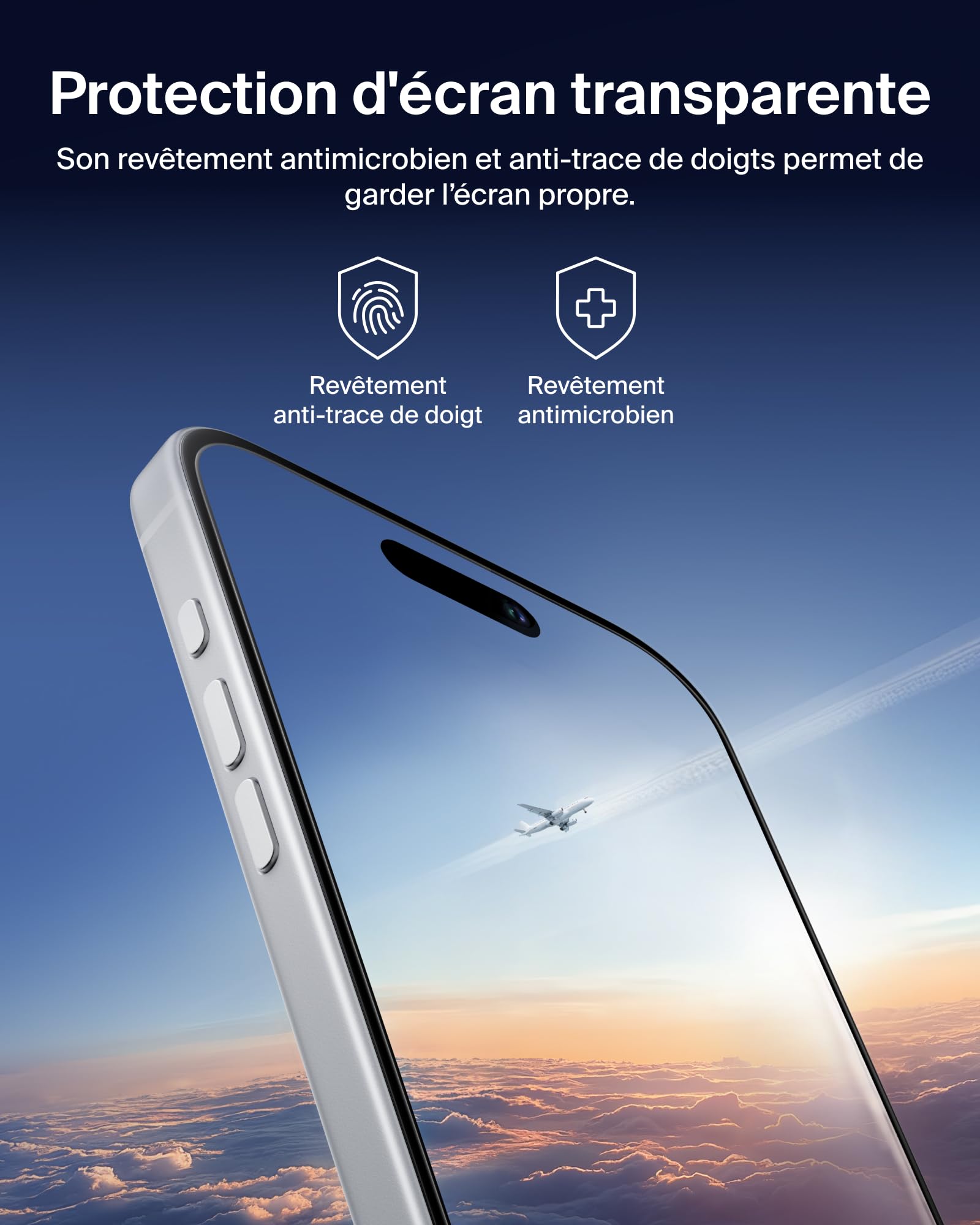 BELKIN ScreenForce Pro UltraGlass2 AM Screen Protector - iPhone 16 Pro