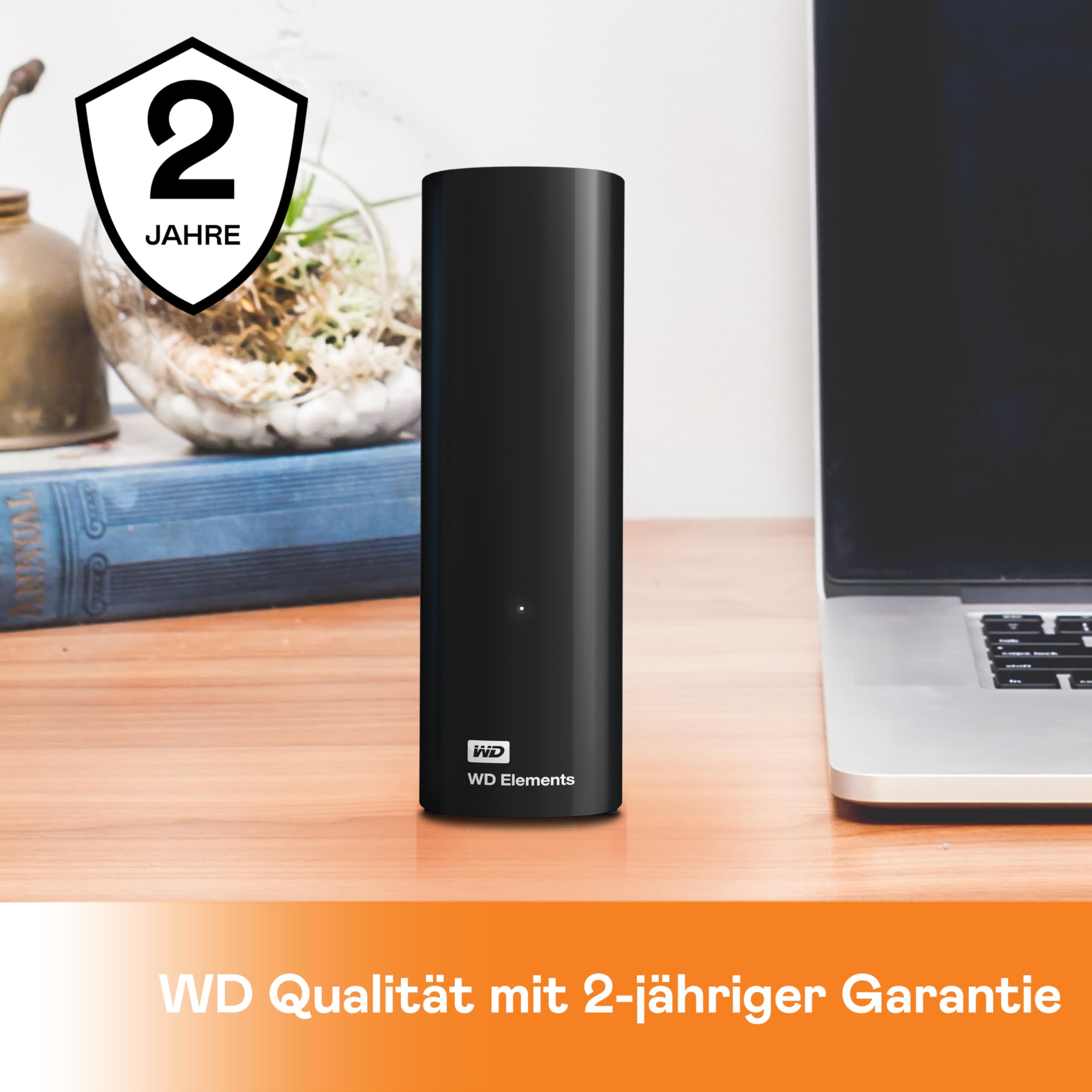 WD Elements Desktop 24To USB 3.0 HDD for plug-and-play storage