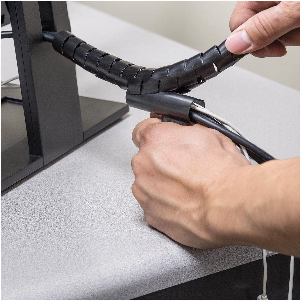FELLOWES CableZip™ - Rassembleur de câbles - Noir