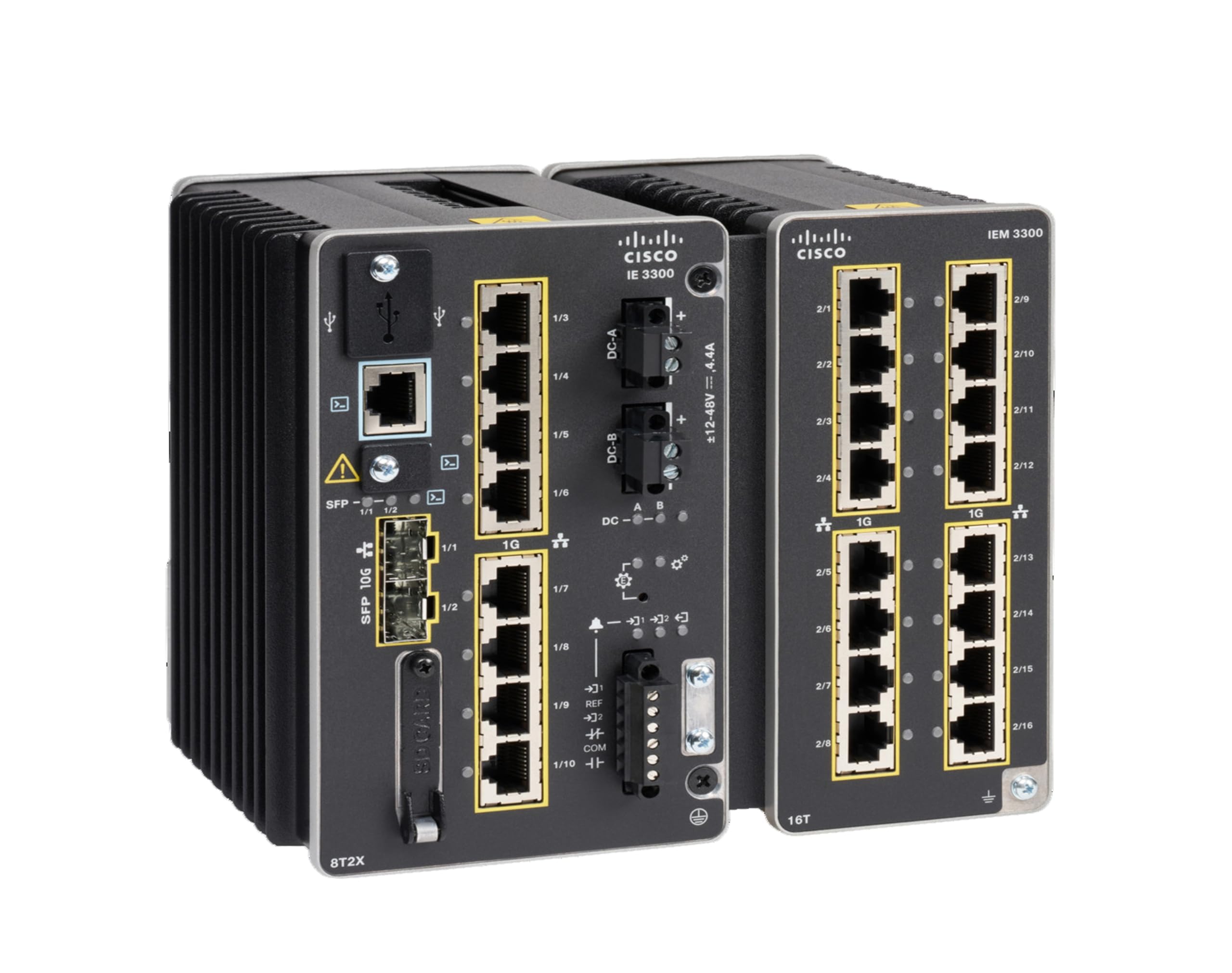 CISCO Catalyst IE3300 with 8 GE Copper and 2 GE SFP Modular NE