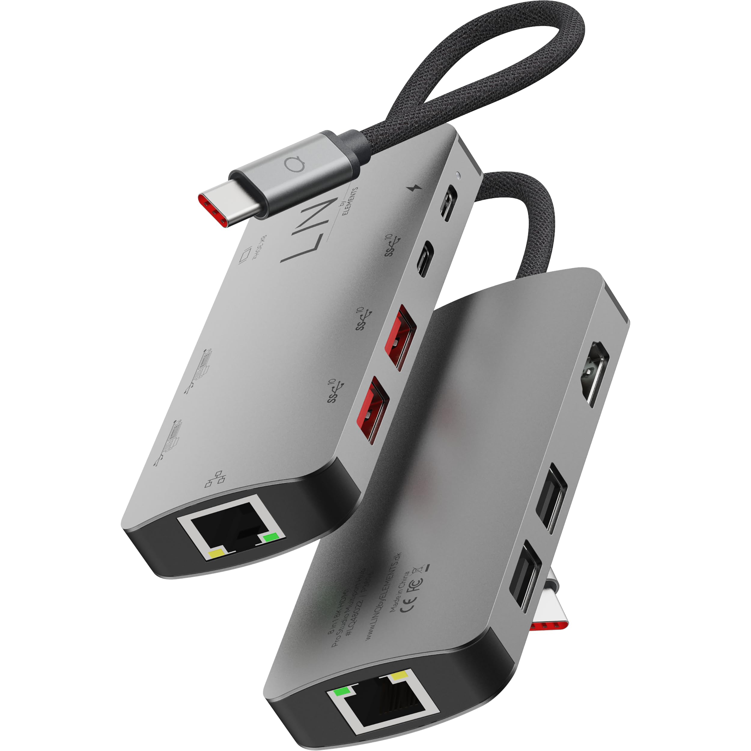 LINQ Hub multiport PD, HDMI 8 en 1