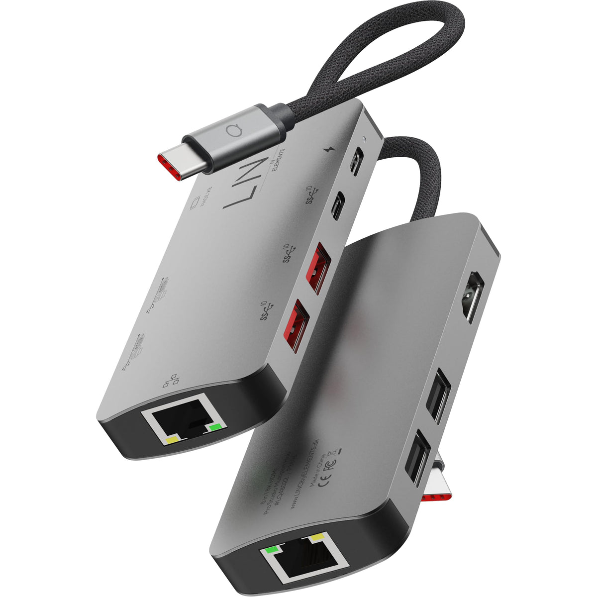 LINQ Hub multiport PD, HDMI 8 en 1
