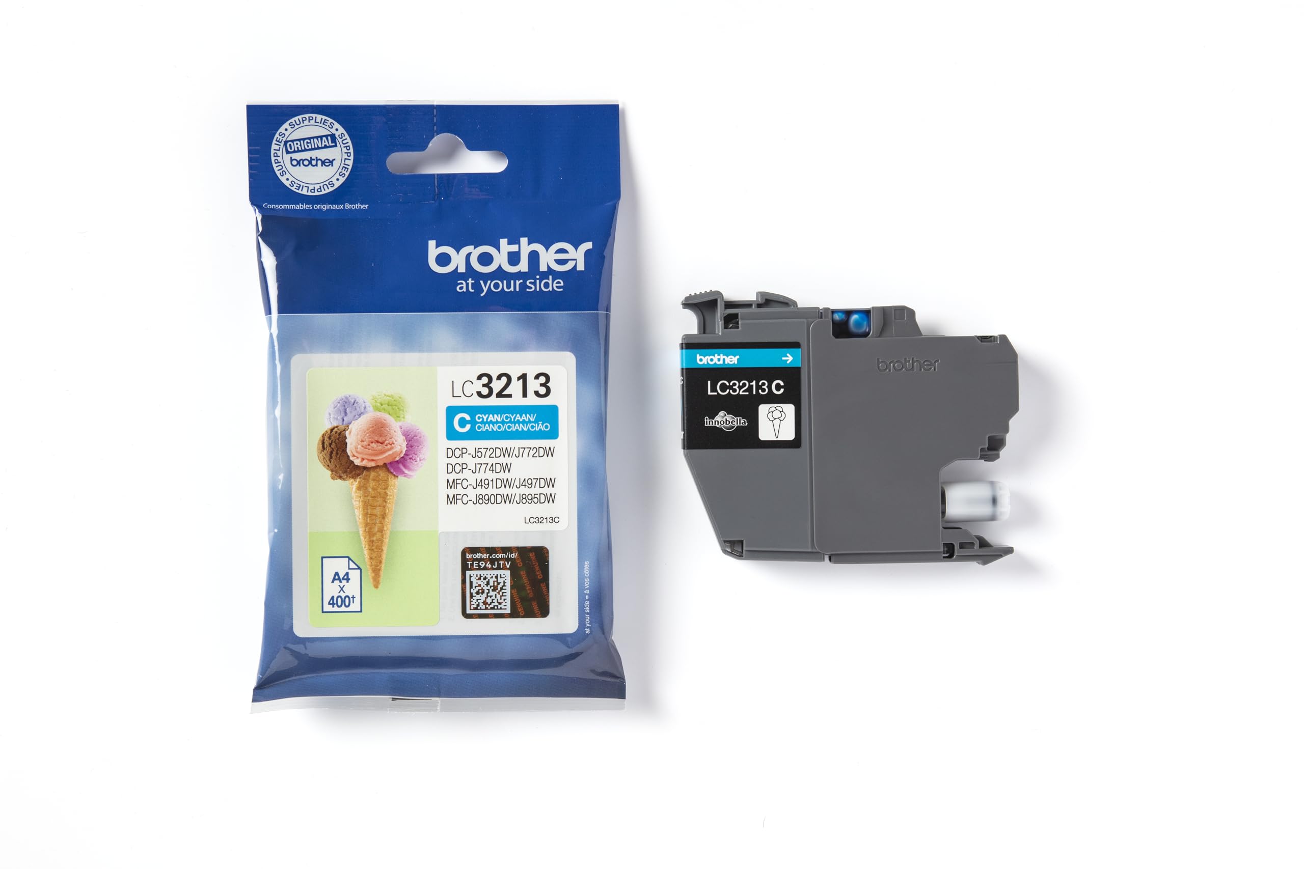 BROTHER LC3213C High capacity 400-page cyan ink cartridge