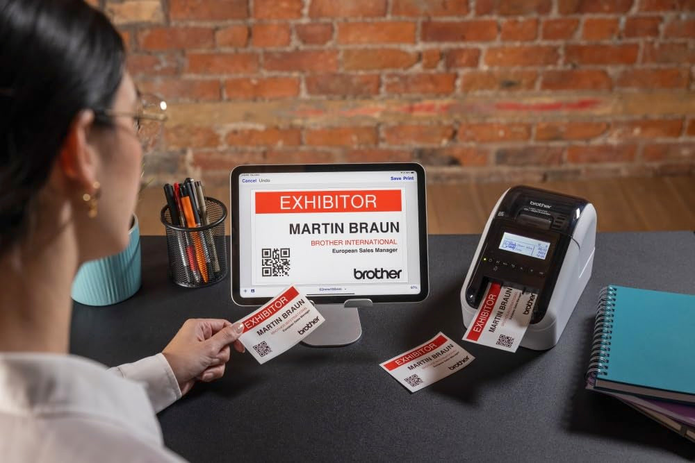 BROTHER QL-810W Professional Label Printer with Wi-Fi w/o USB HOST