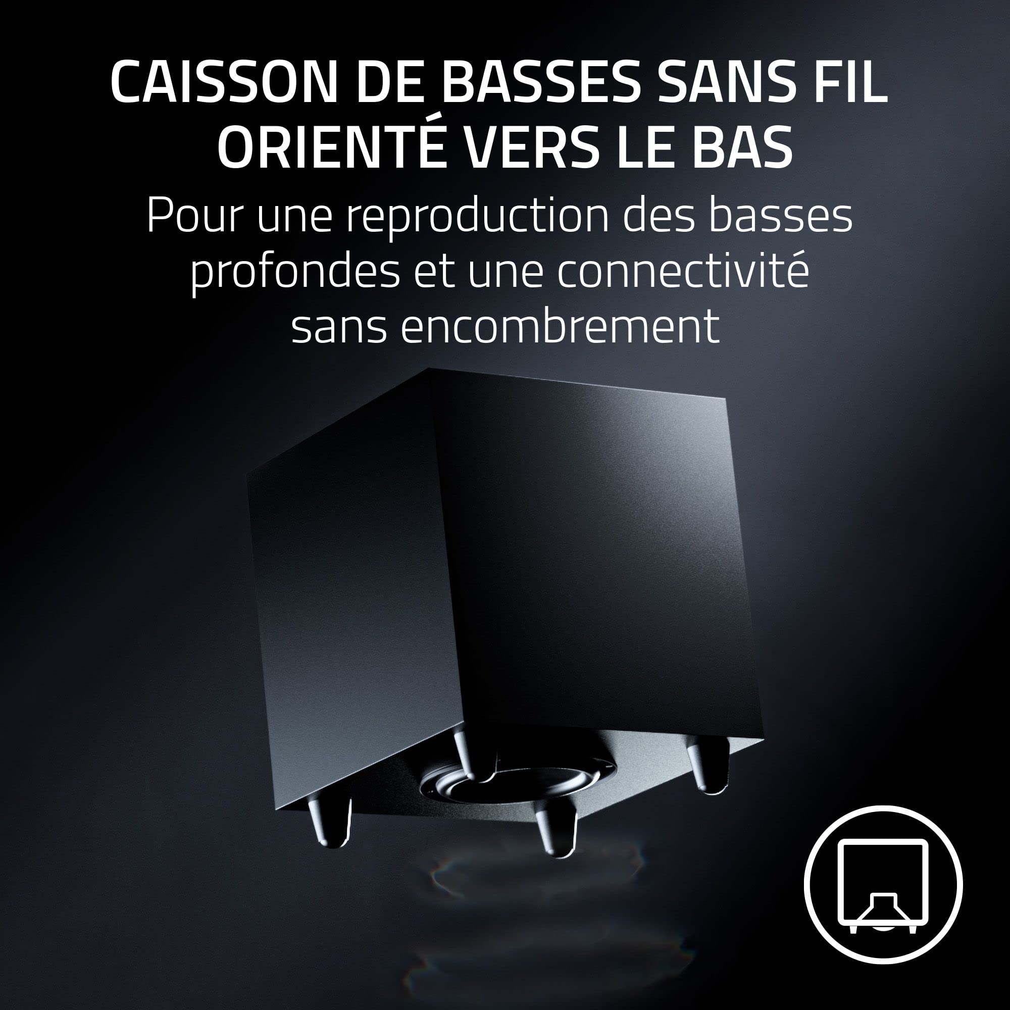 RAZER Nommo V2 Pro - Hauts parleurs PC