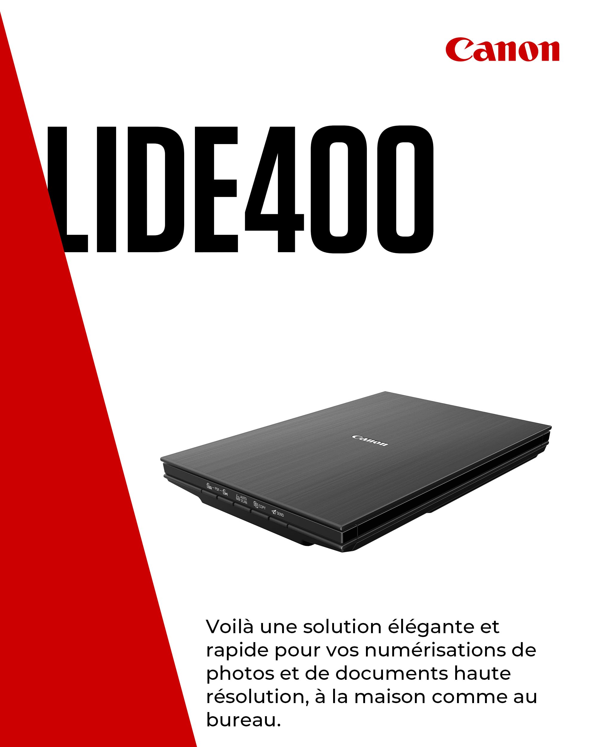 CANON CanoScan LiDE 400 Flatbed scanner Contact Image Sensor CIS A4/Letter 4800x4800dpi USB-C